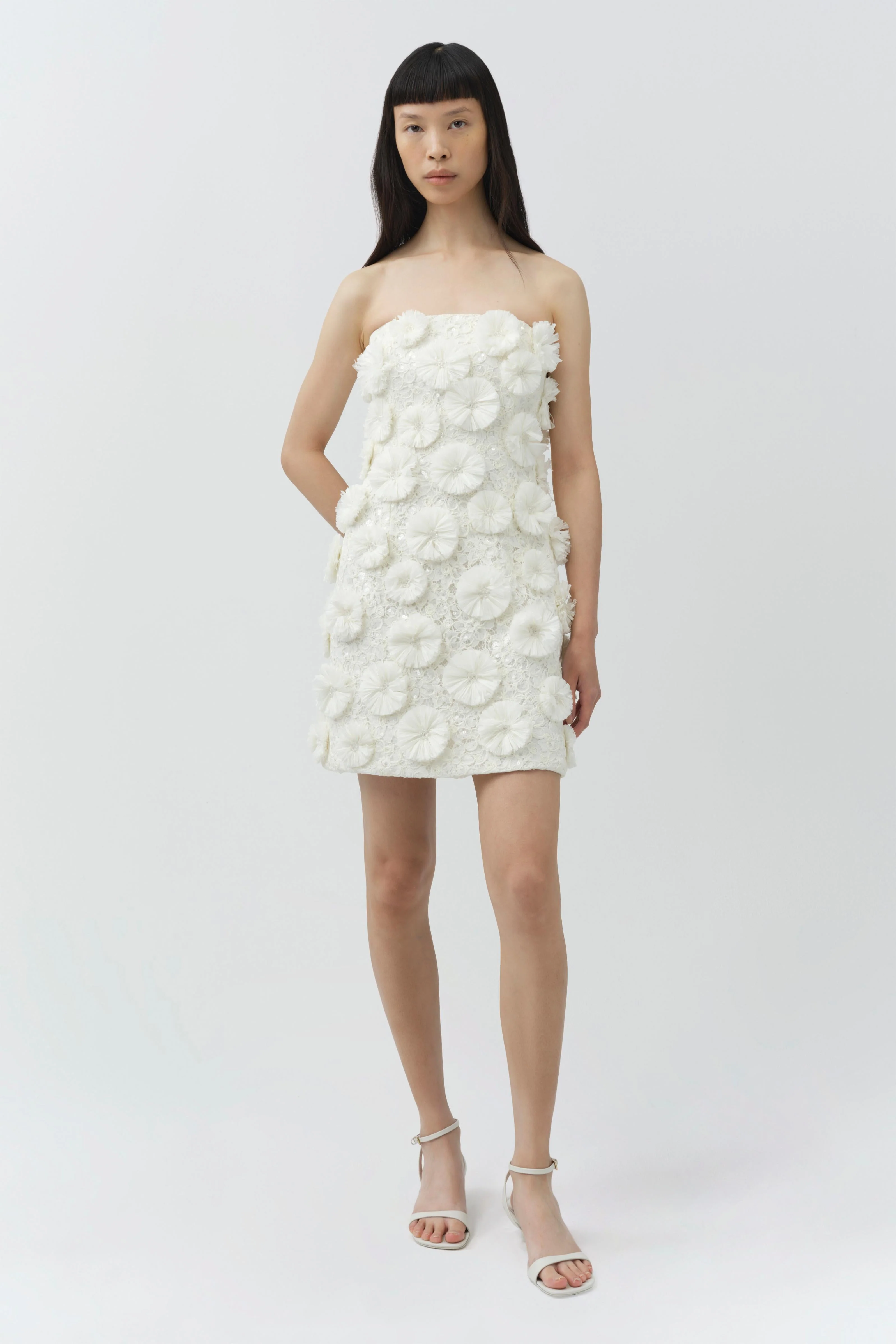 Simkhai - Holland Floral Raffia Bustier Mini Dress - Image 2