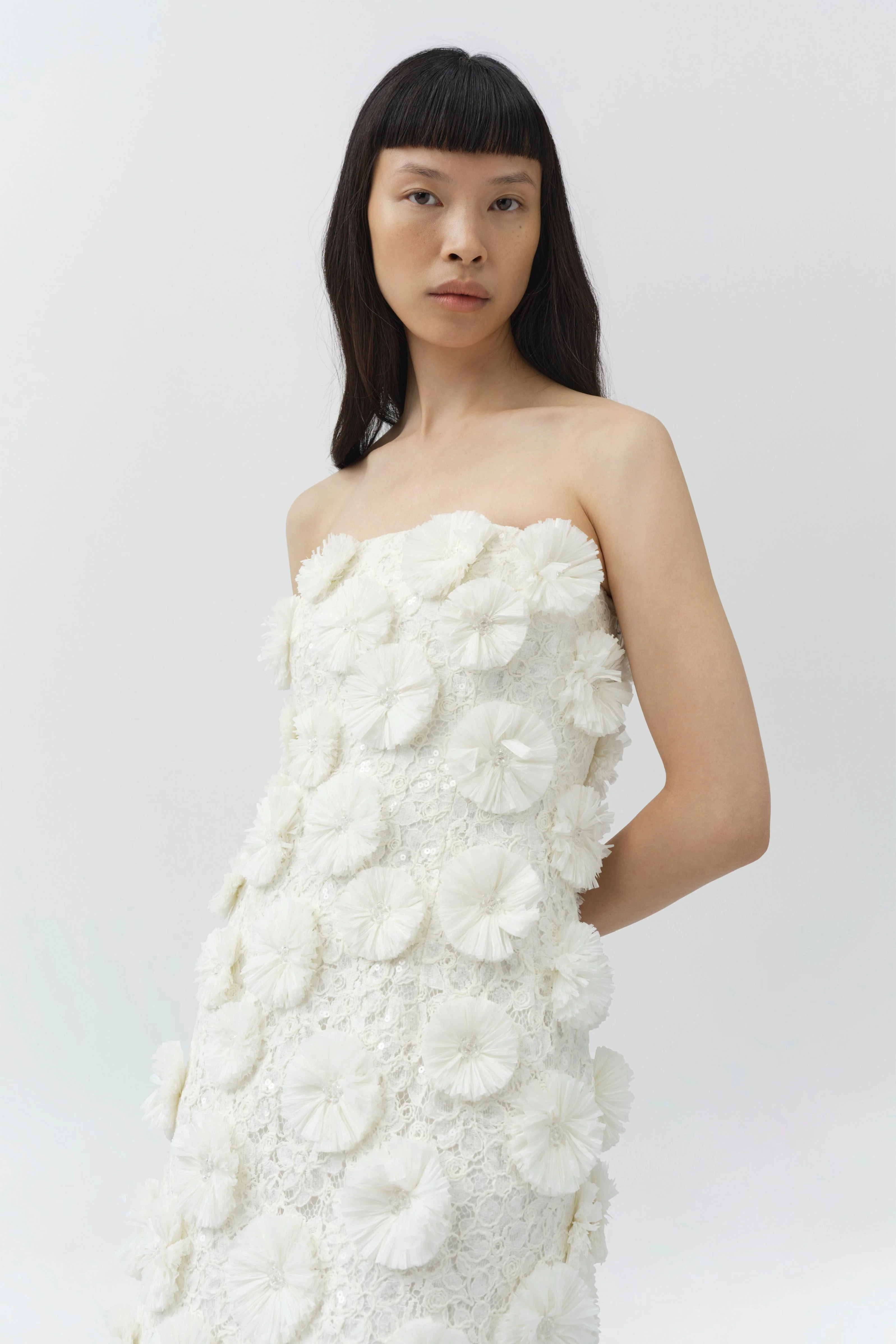 Simkhai - Holland Floral Raffia Bustier Mini Dress - Image 3