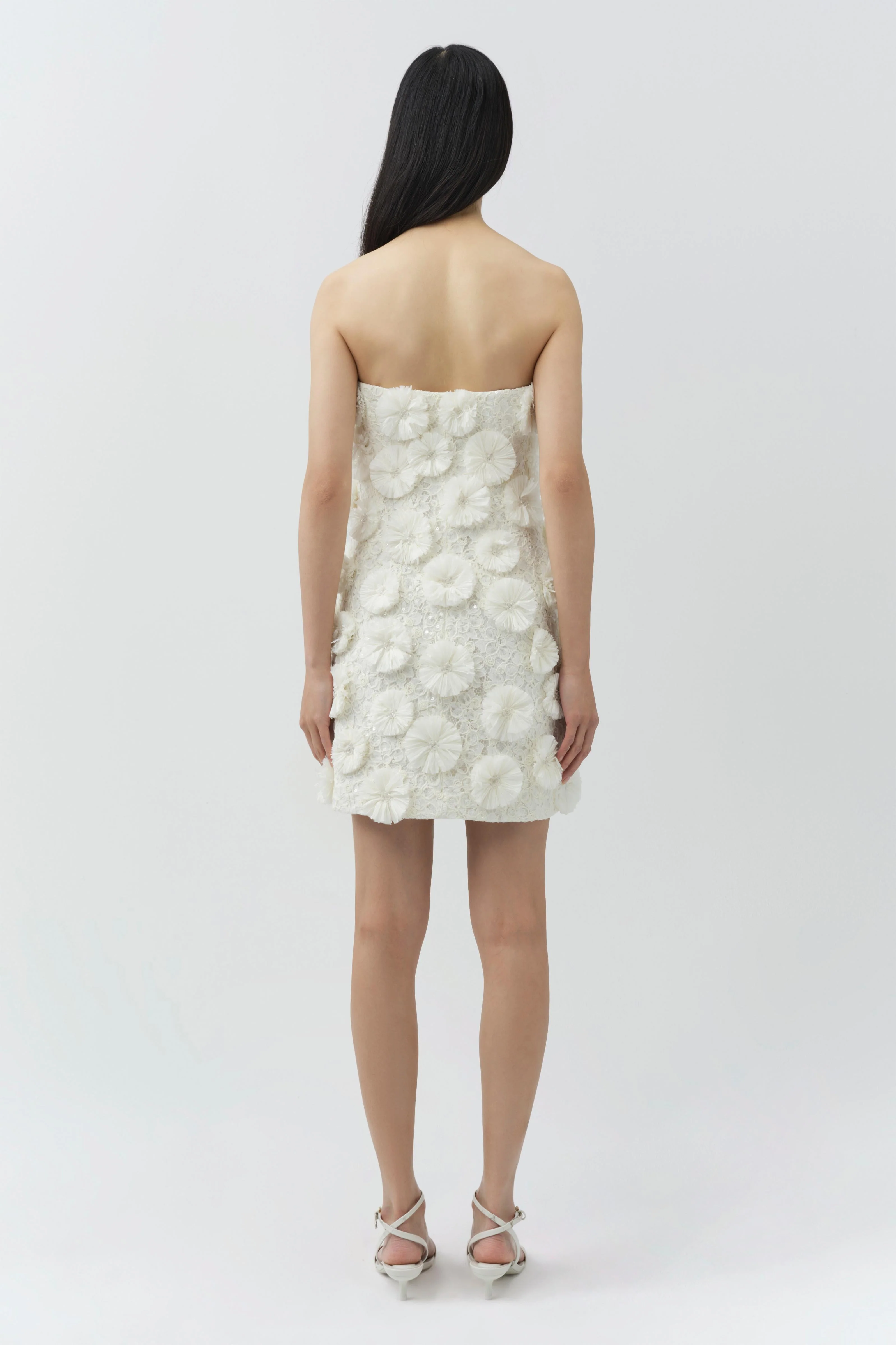 Simkhai - Holland Floral Raffia Bustier Mini Dress - Image 4