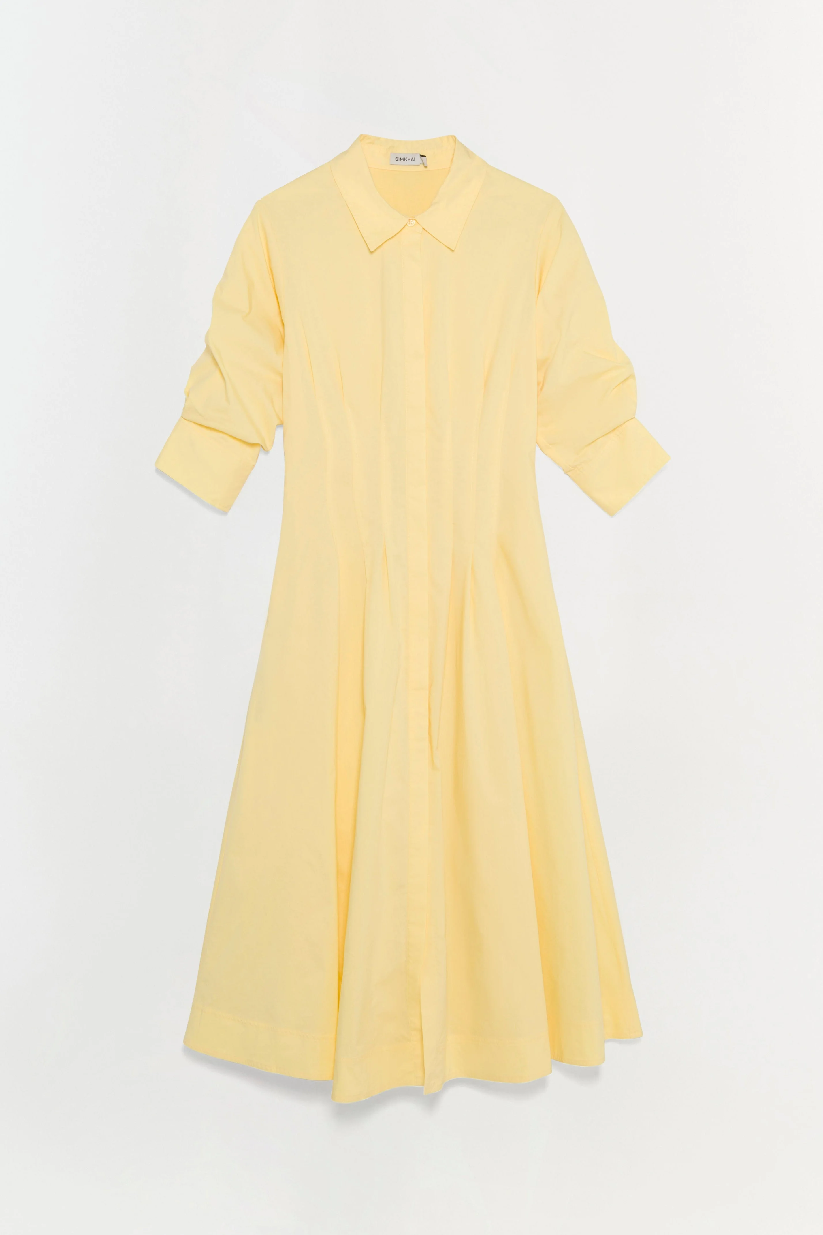 Simkhai - Jazz Cotton Pintuck Midi Dress