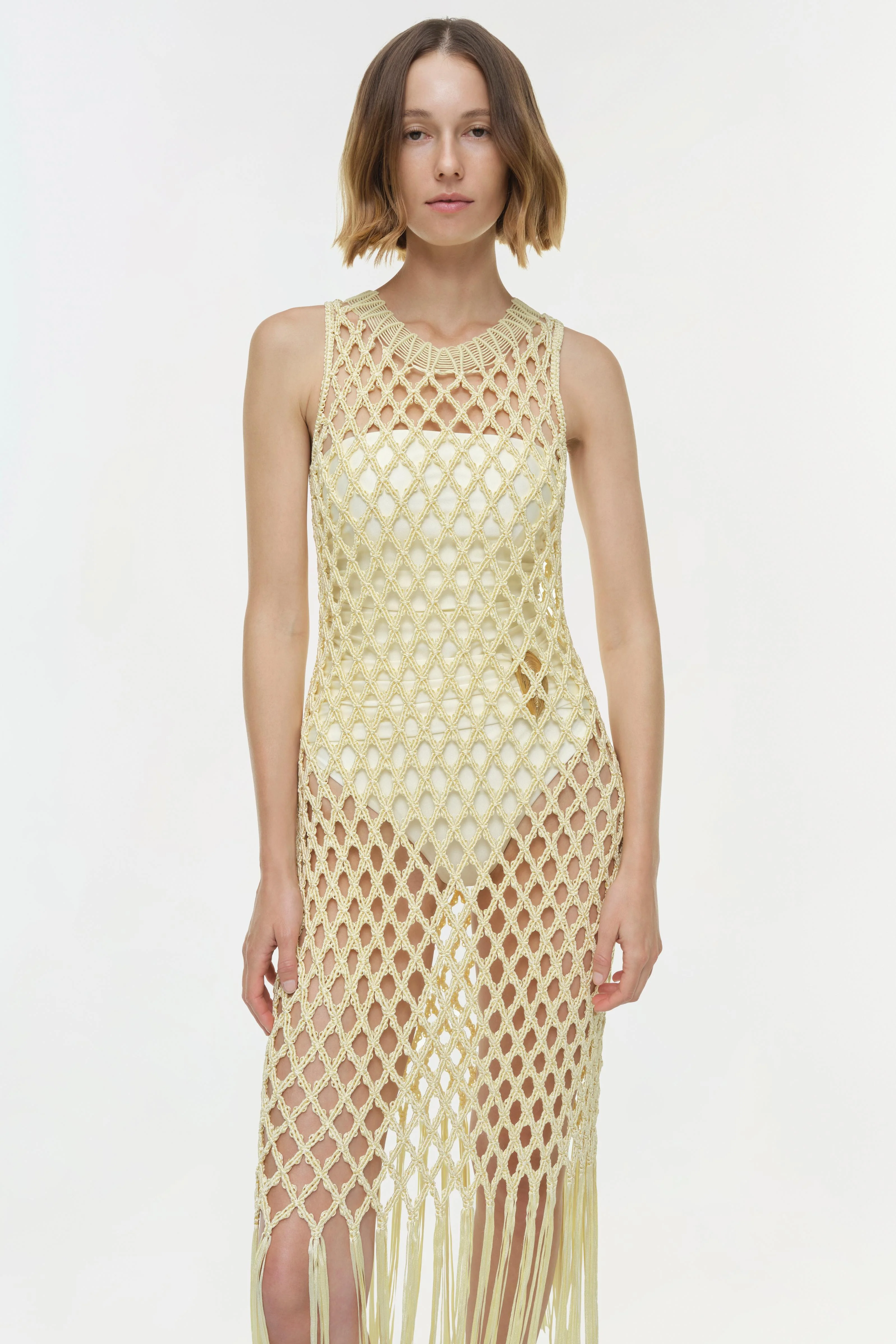 Simkhai - Jensen Macrame Midi Dress - Image 4