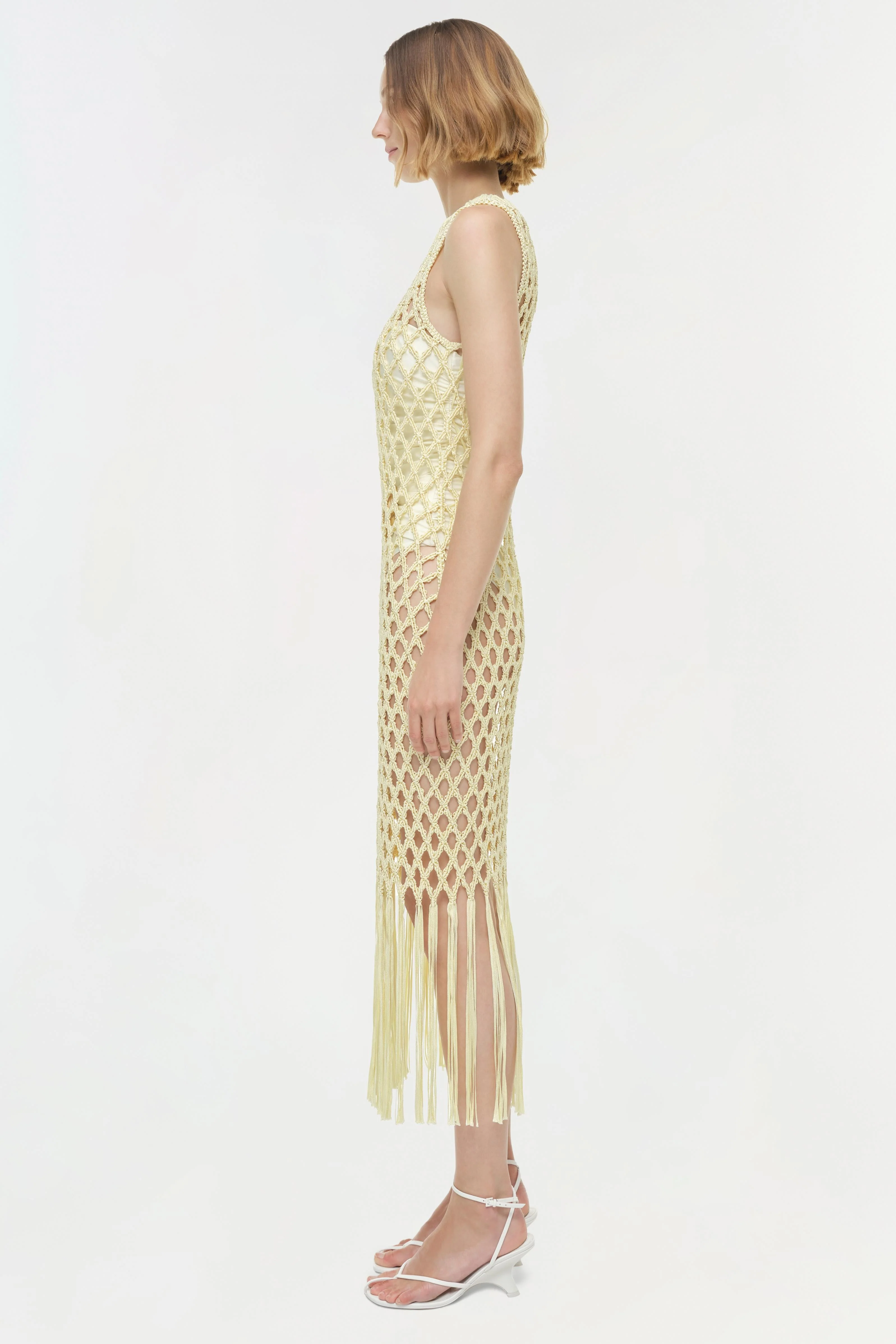 Simkhai - Jensen Macrame Midi Dress - Image 5