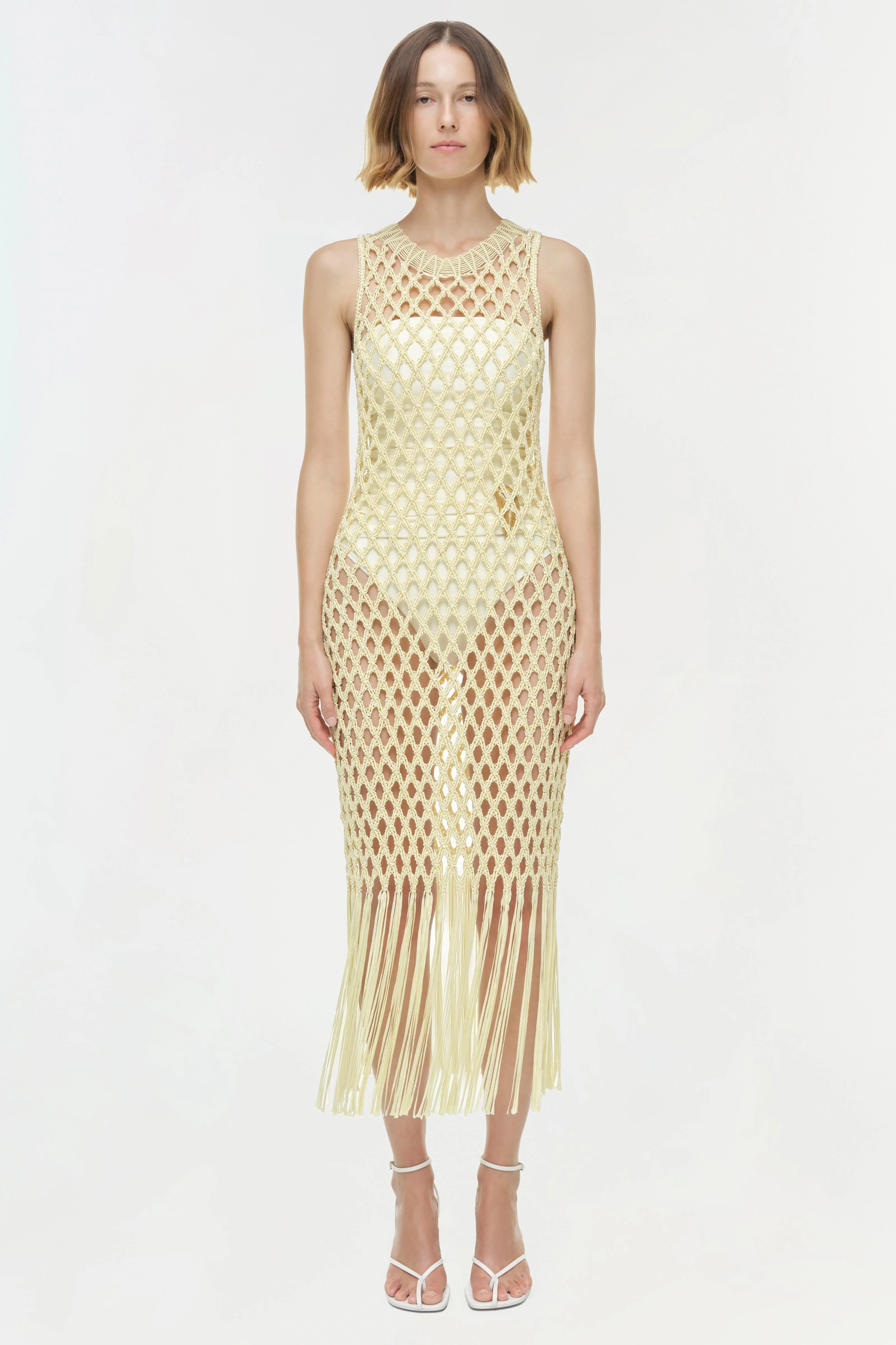 Simkhai - Jensen Macrame Midi Dress - Image 7