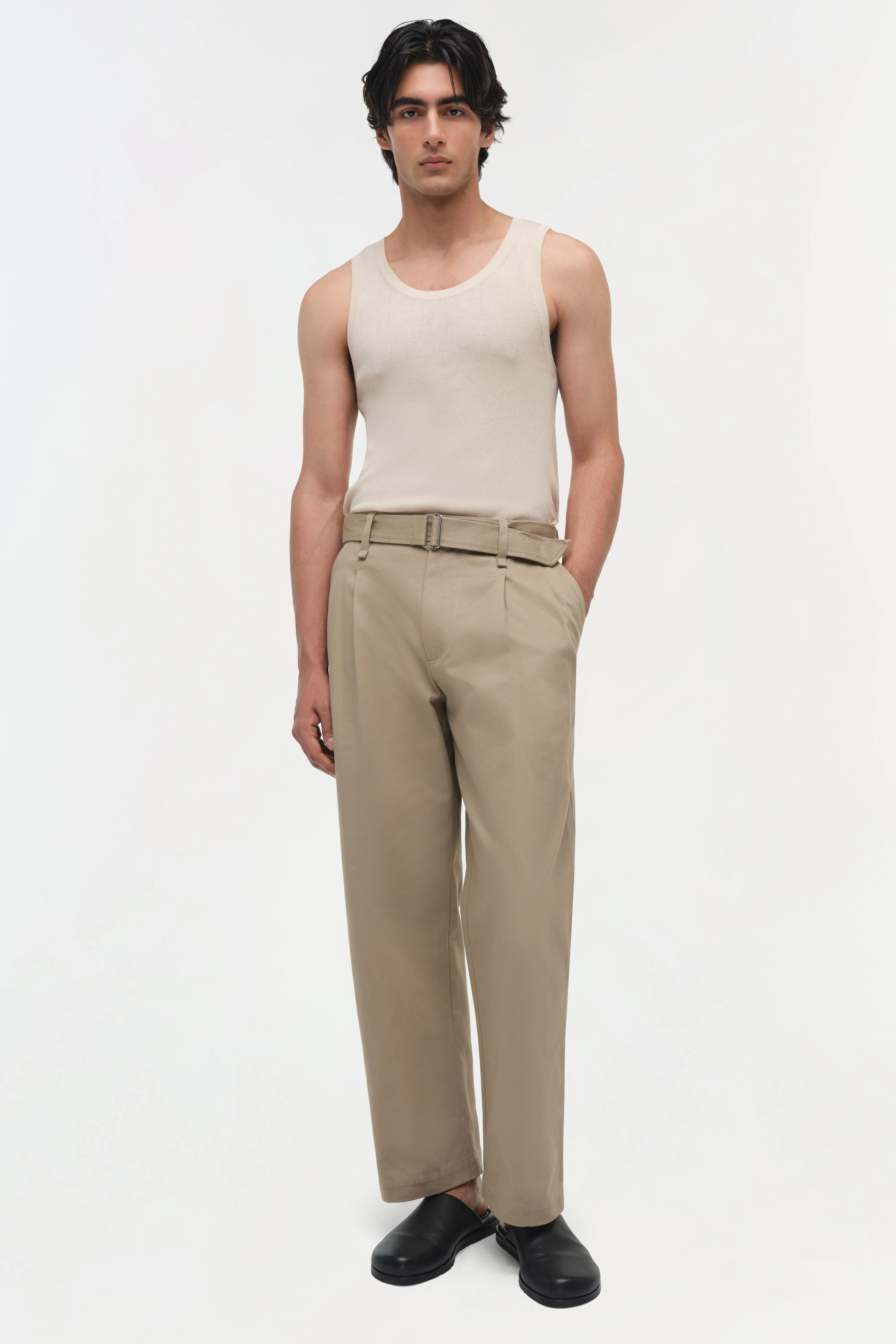Simkhai - Kent Twill Pleated Pants - Image 3