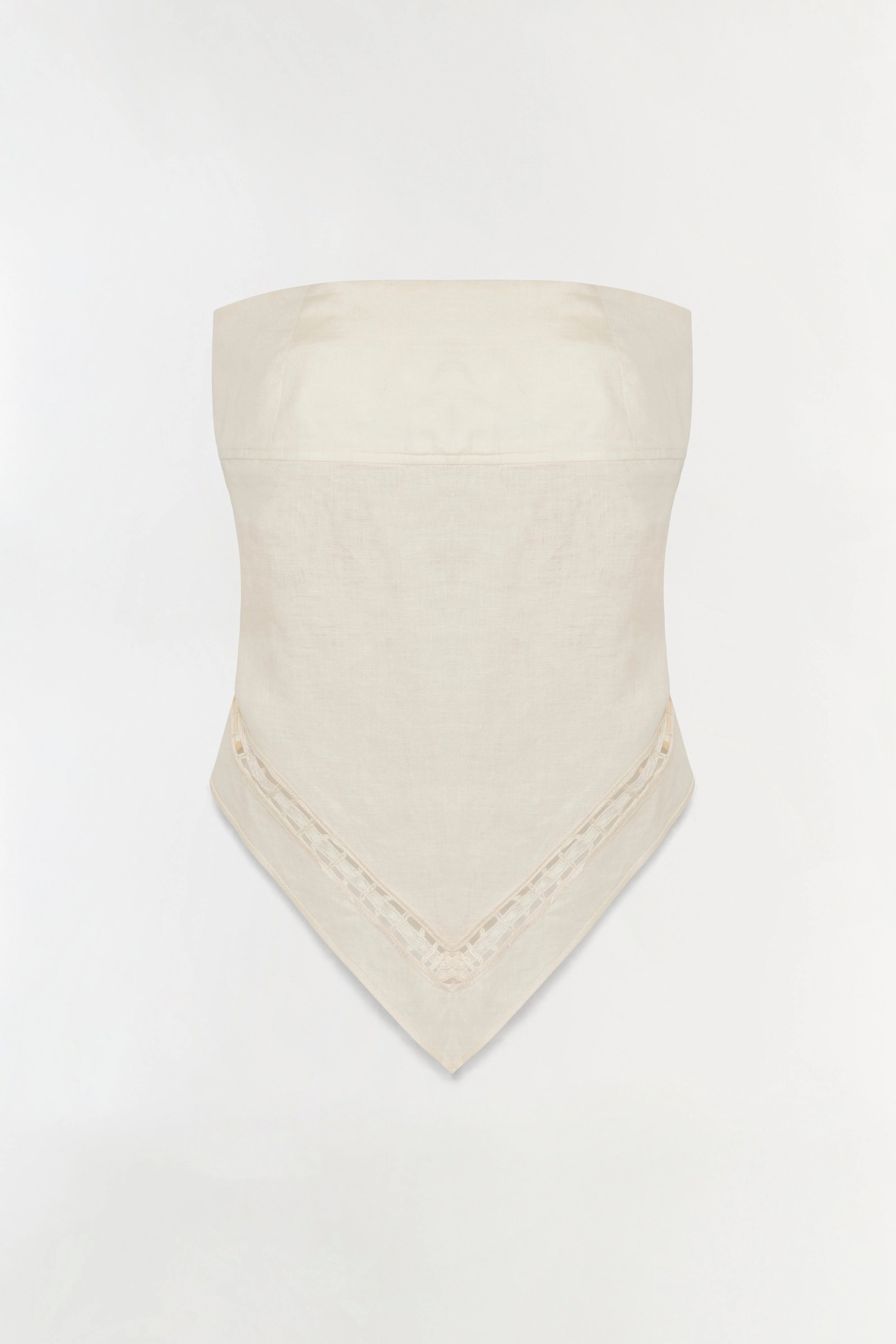 Simkhai - Lahni Linen Lace Top