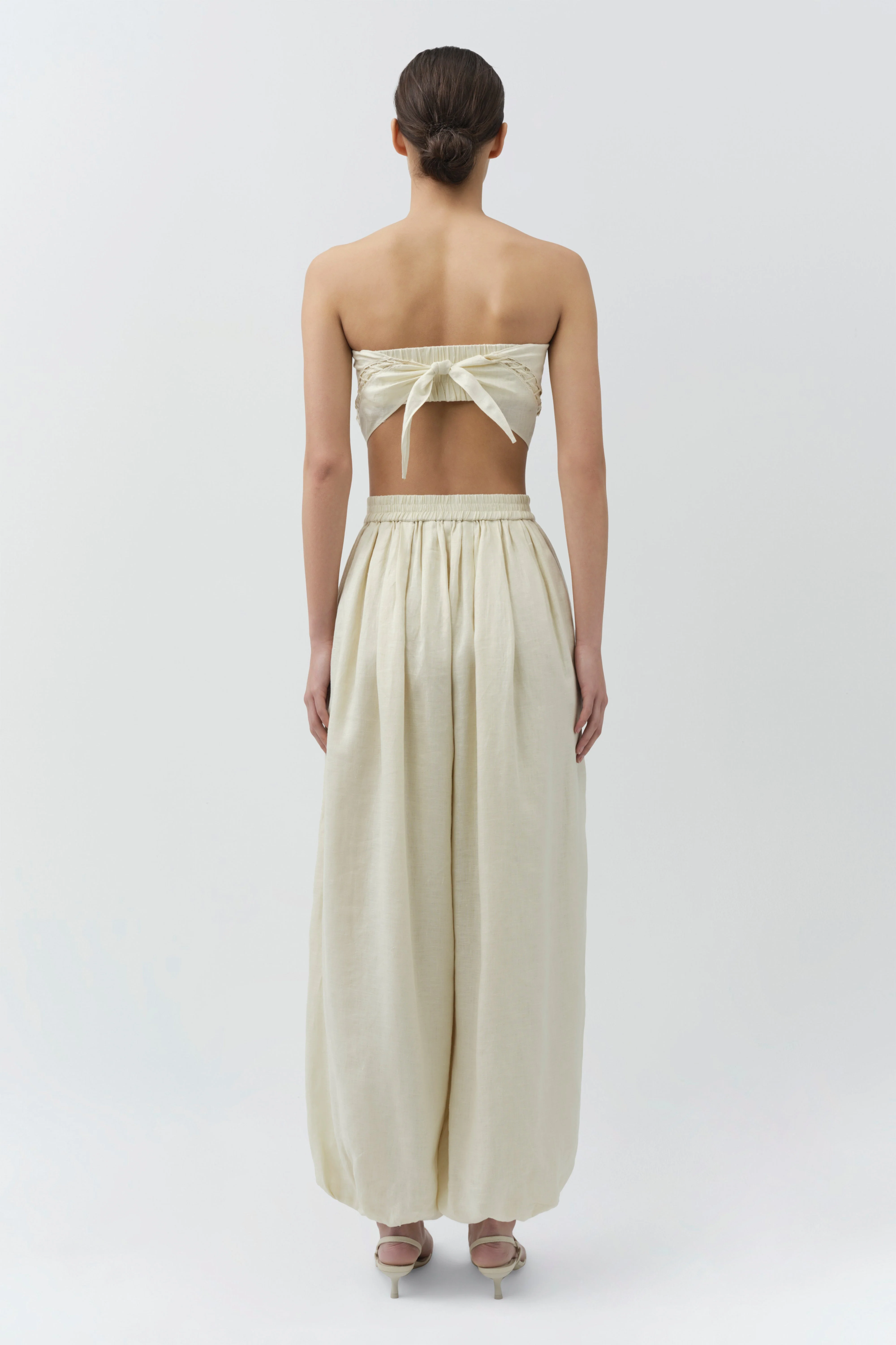 Simkhai - Lahni Linen Lace Top - Image 5