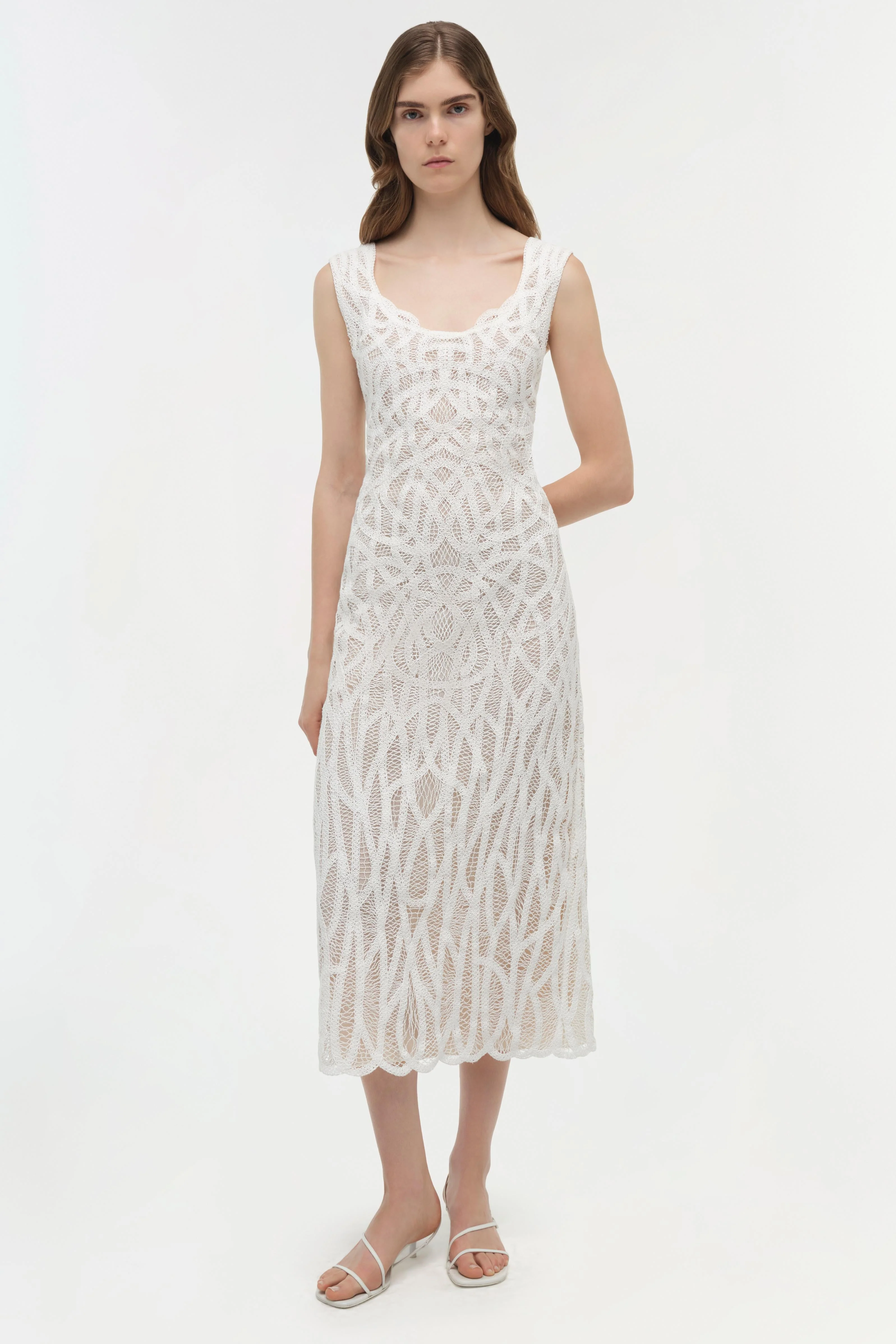 Simkhai - Leonora Macrame Midi Dress - Image 2