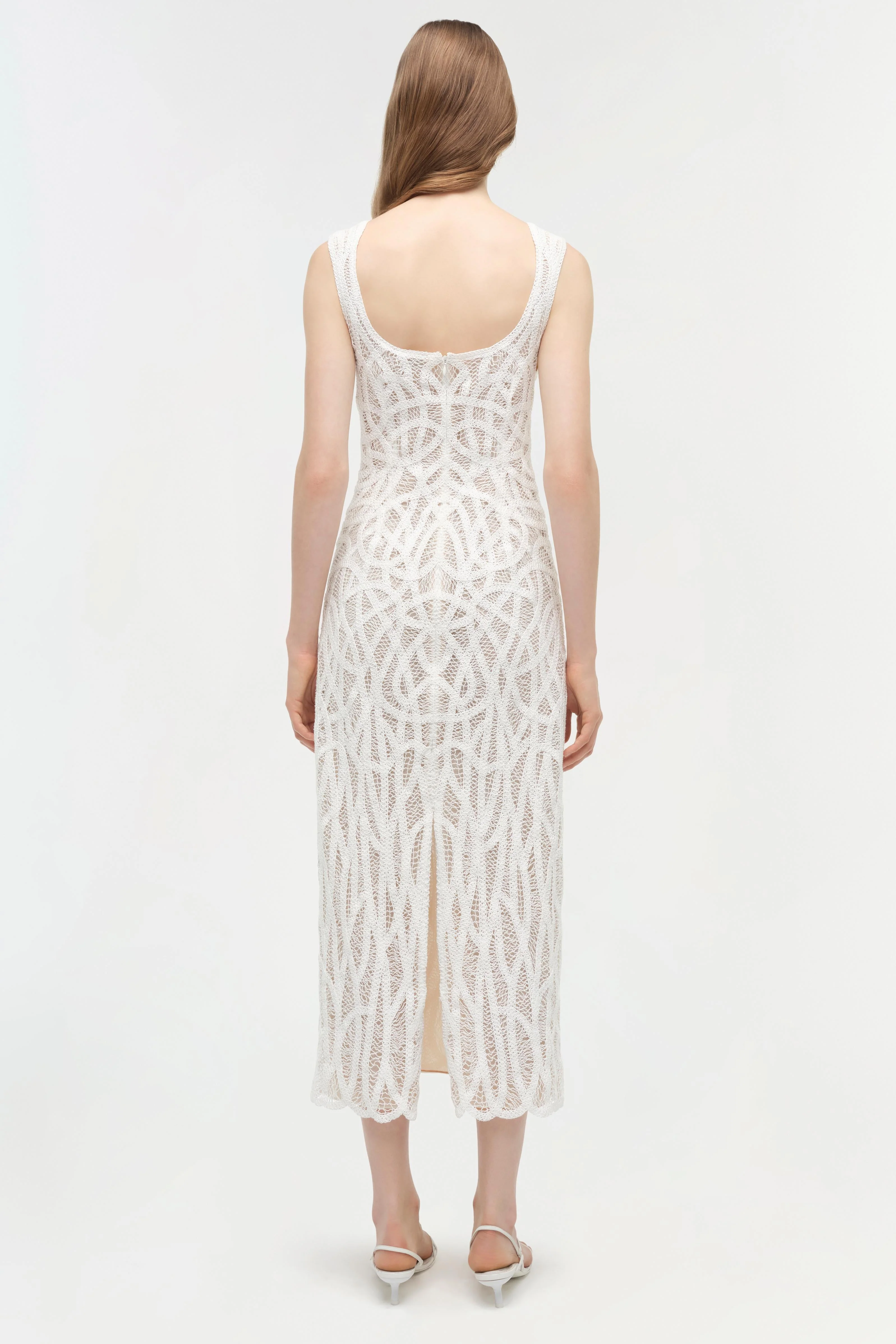 Simkhai - Leonora Macrame Midi Dress - Image 5