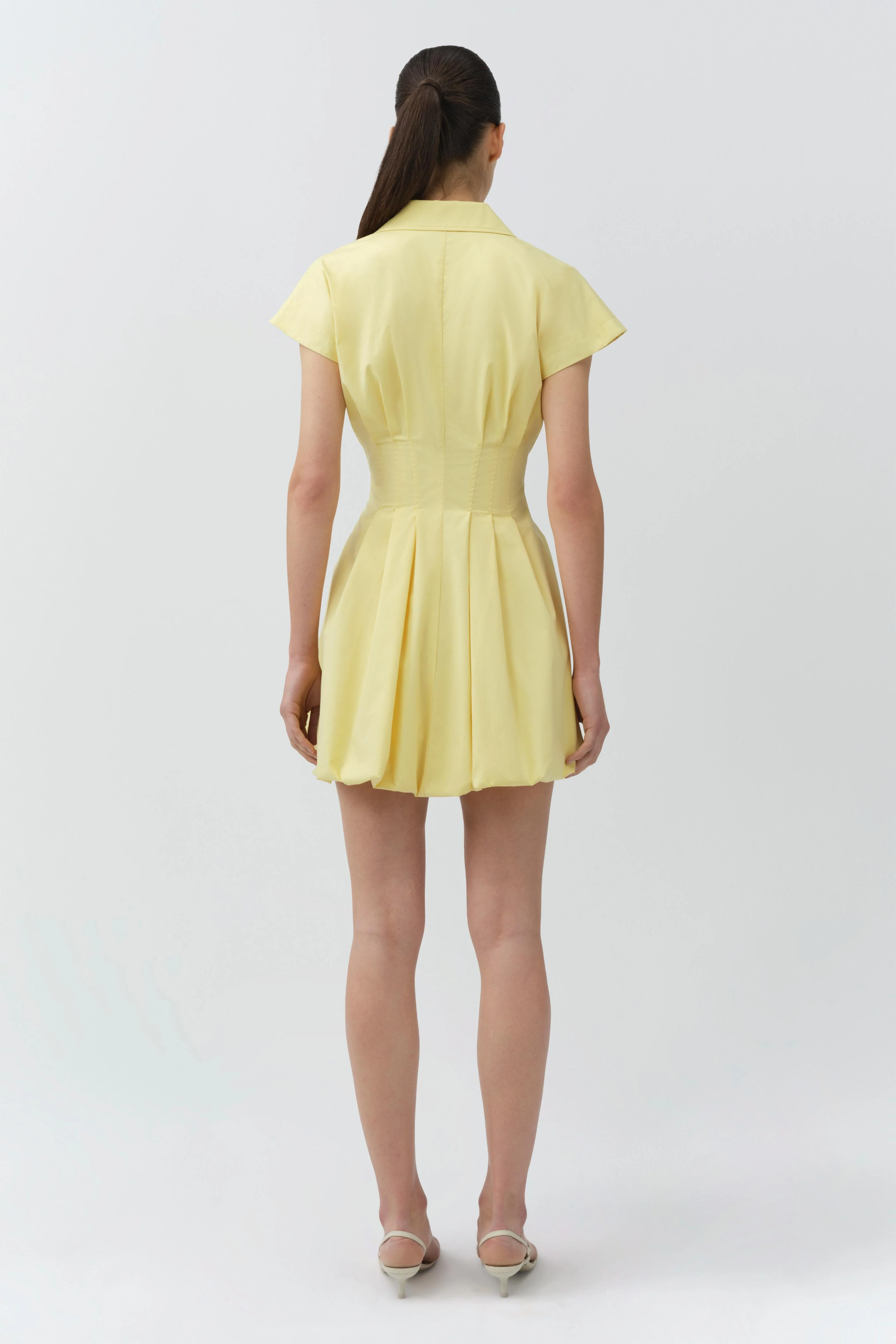 Simkhai - Lirinne Cotton Bubble Mini Dress - Image 4