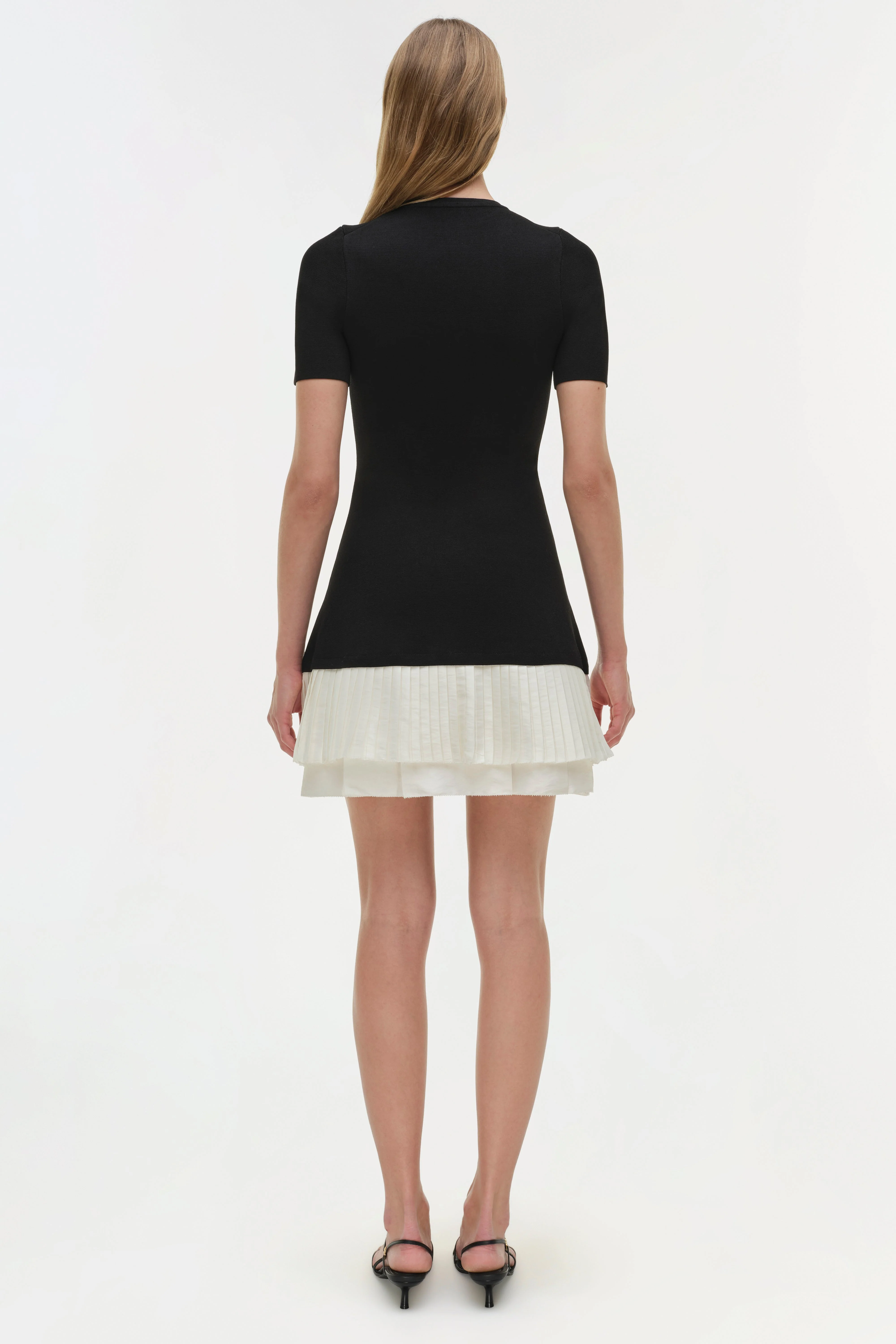 Simkhai - Lorin Taffeta Knit Midi Dress - Image 5