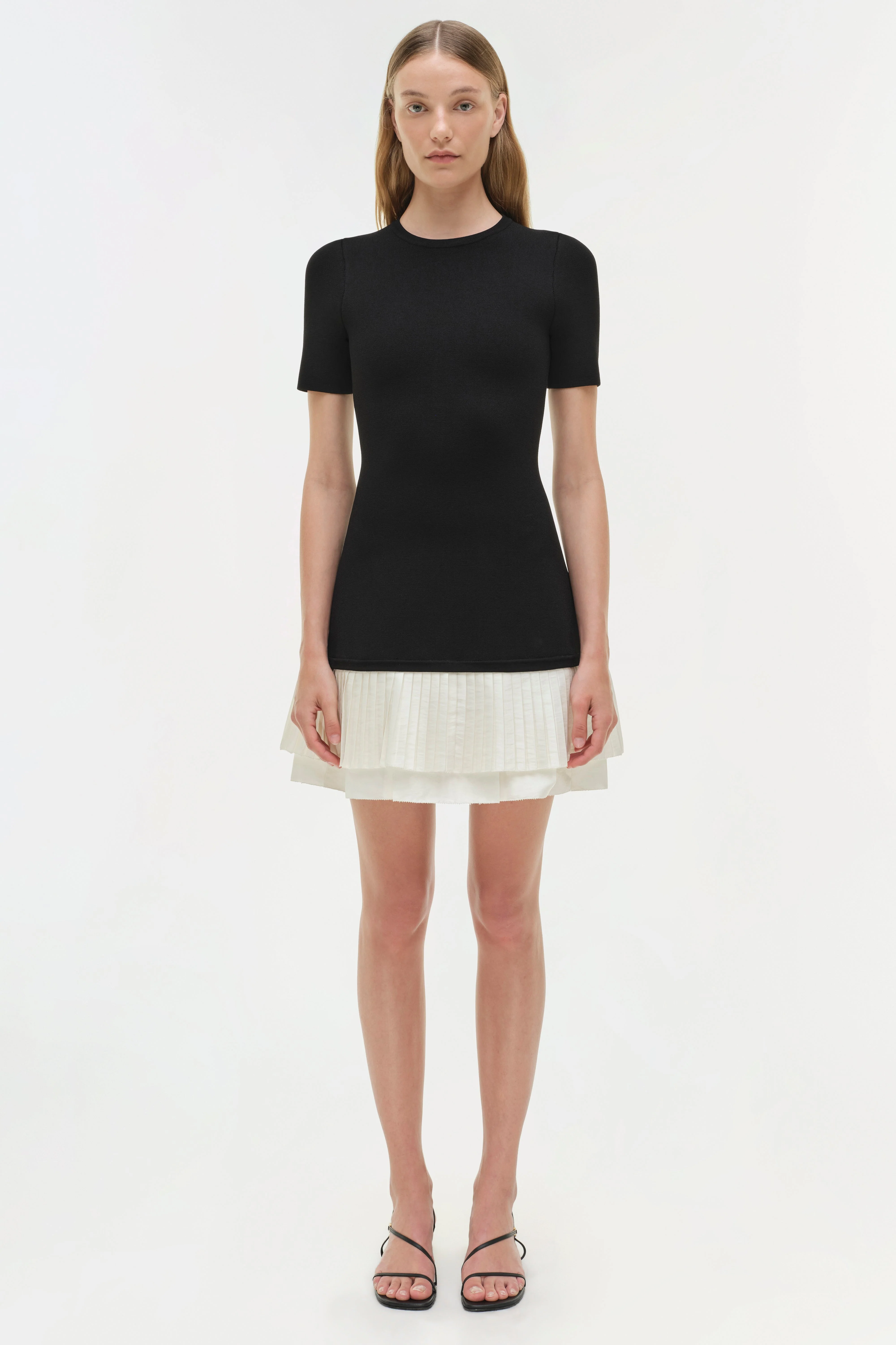 Simkhai - Lorin Taffeta Knit Midi Dress - Image 6