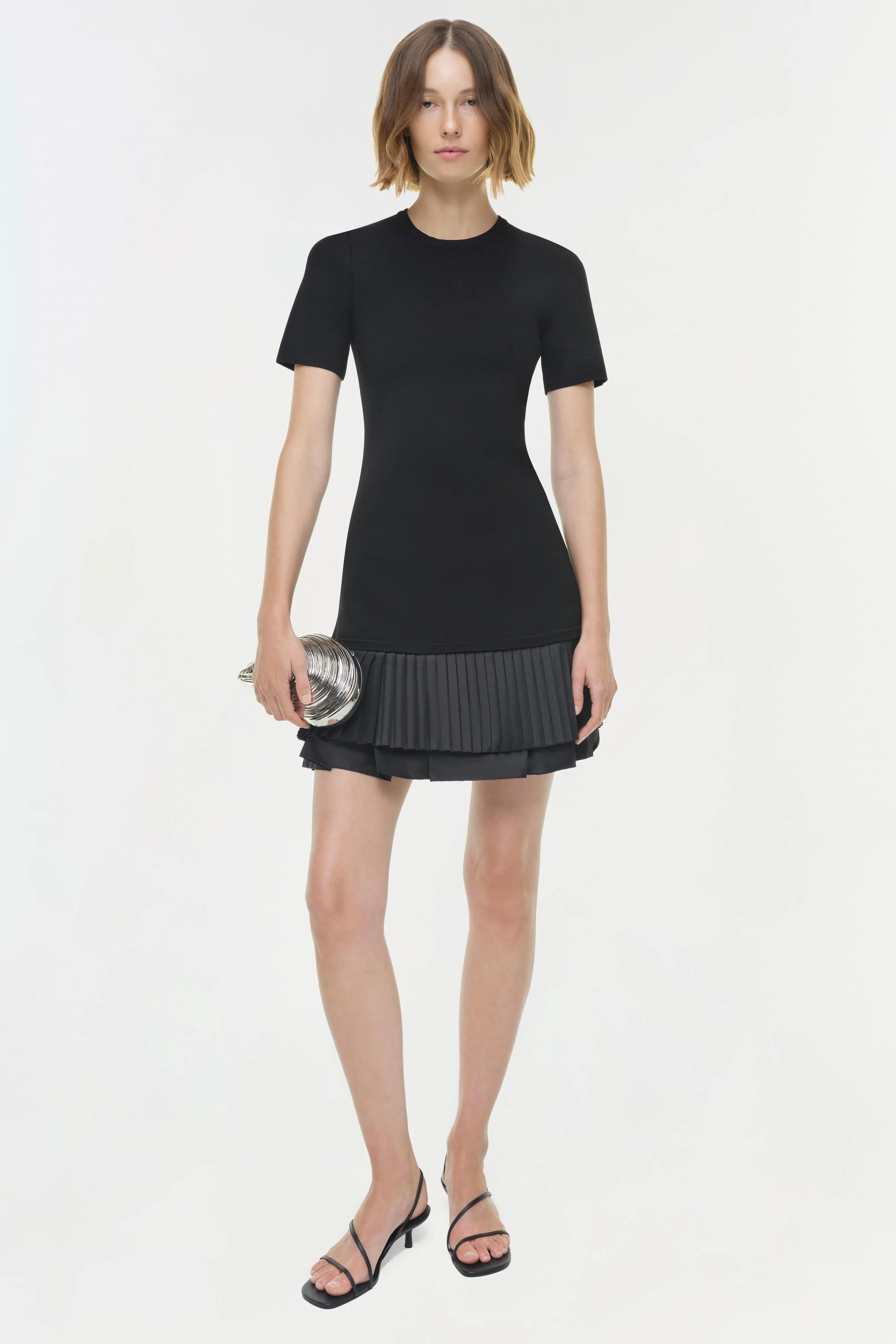 Simkhai - Lorin Taffeta Knit Midi Dress - Image 2