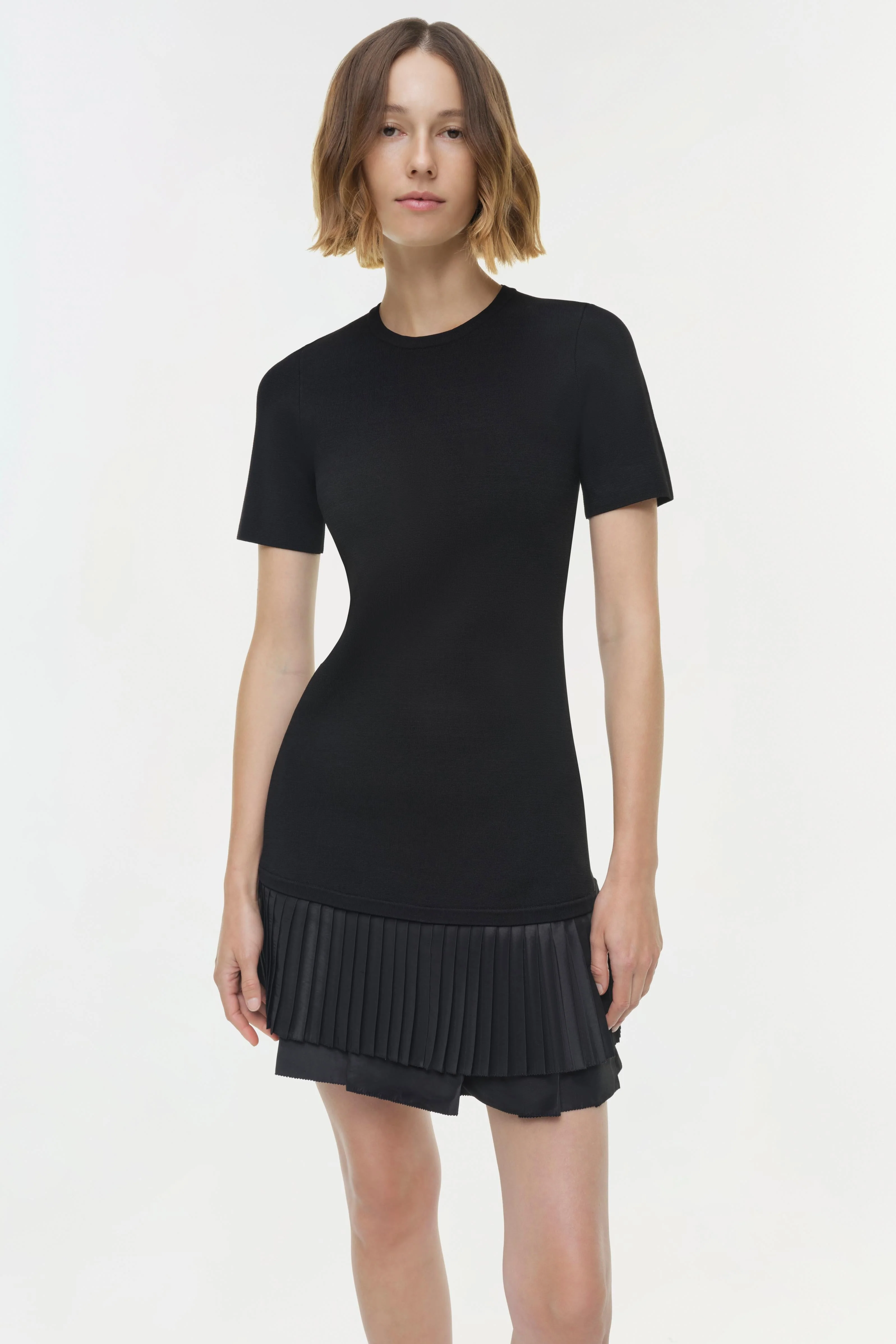 Simkhai - Lorin Taffeta Knit Midi Dress - Image 3