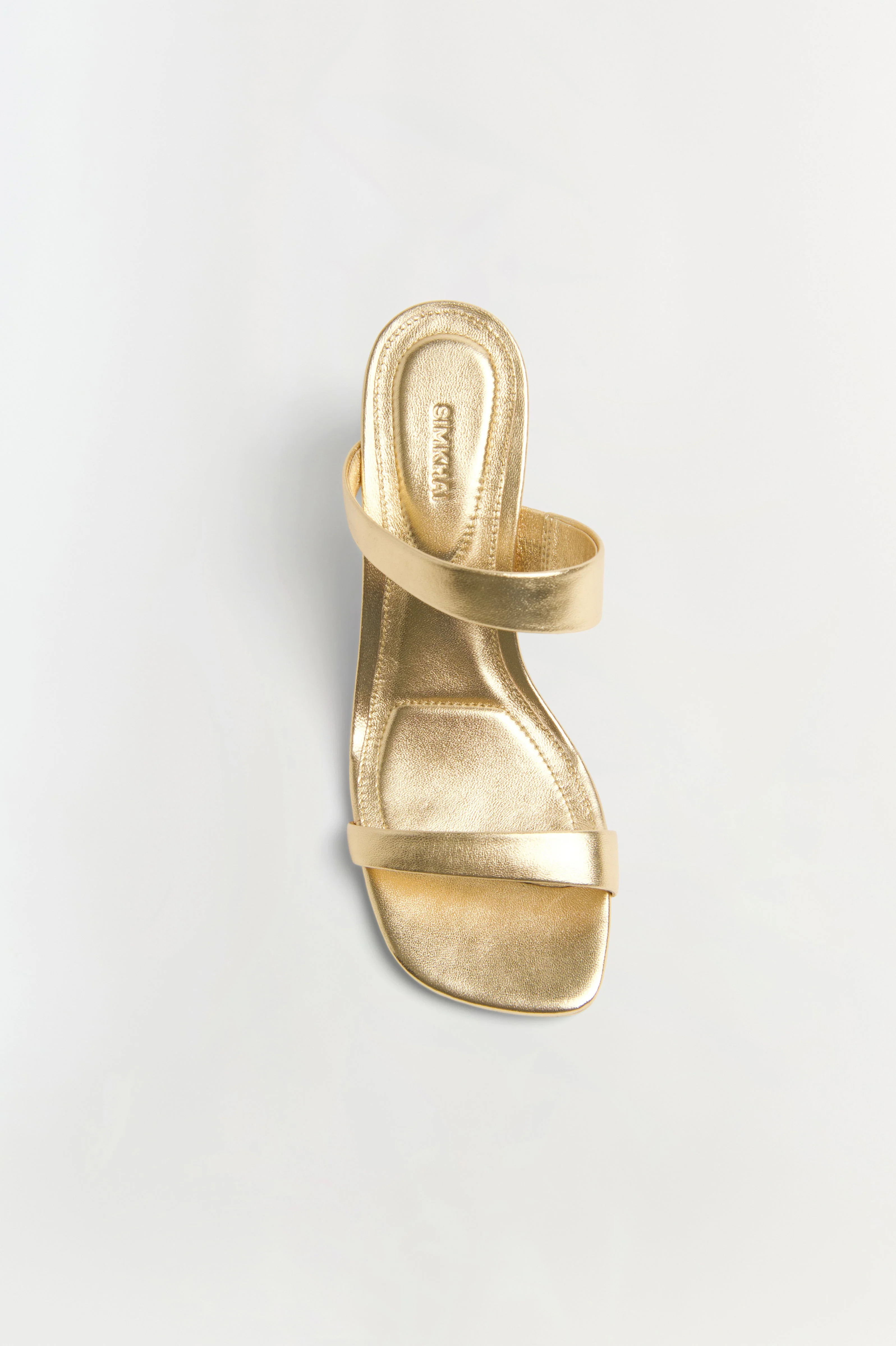 Simkhai - Marion Metallic Leather Shell Heel - Image 2