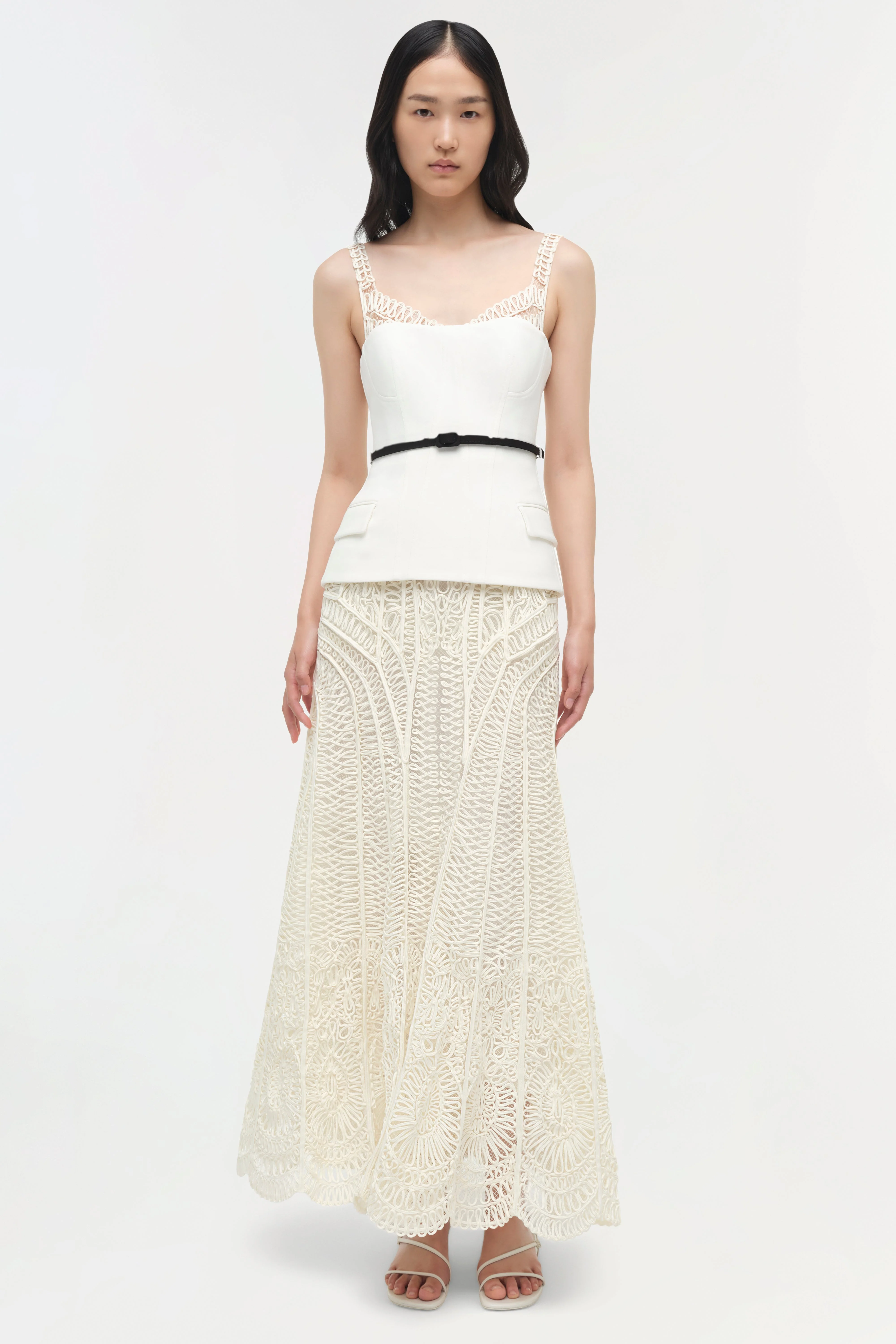 Simkhai - Mckinnon Guipure Midi Dress - Image 2