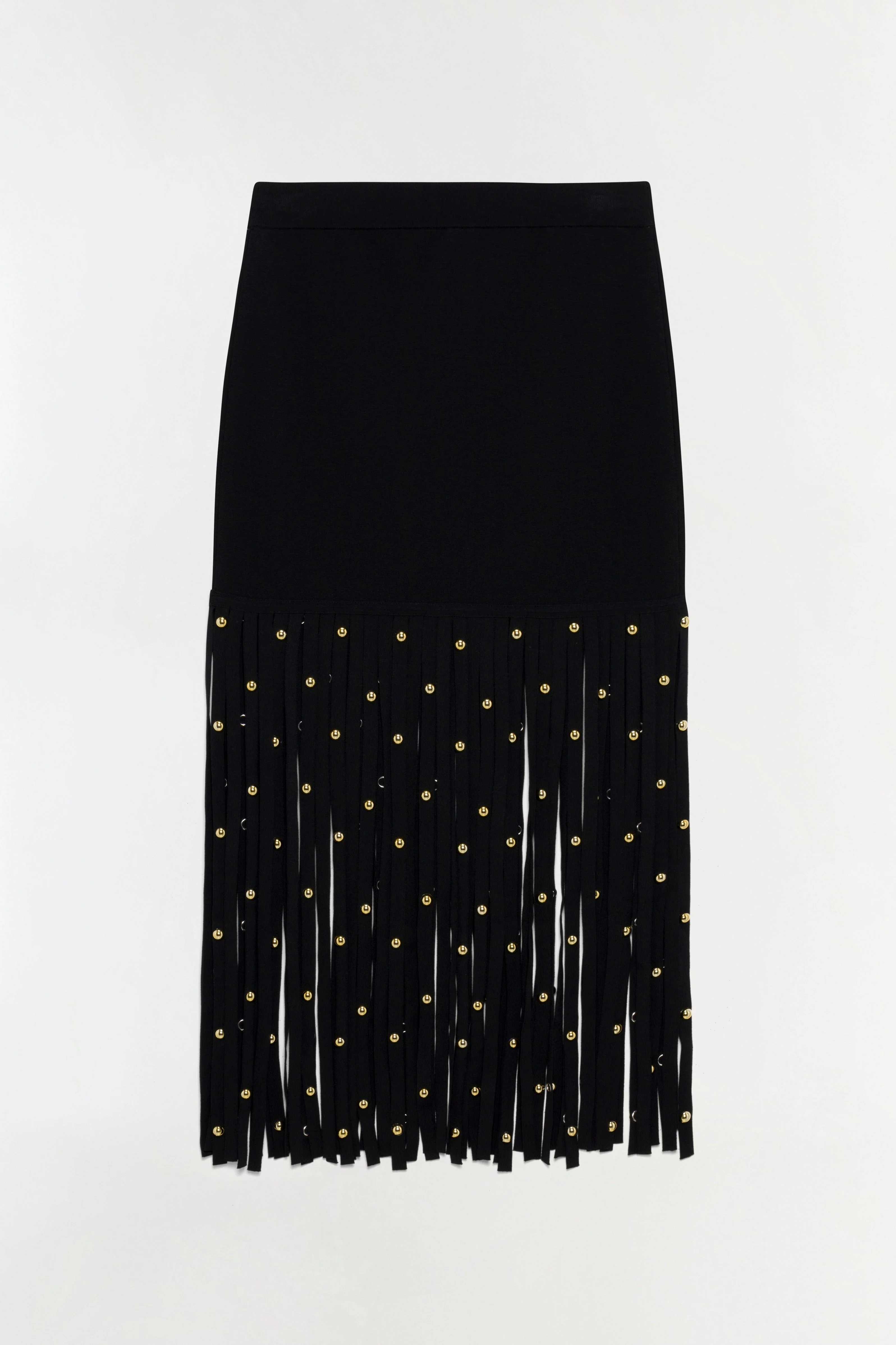 Simkhai - Melva Knit Embellished Midi Skirt