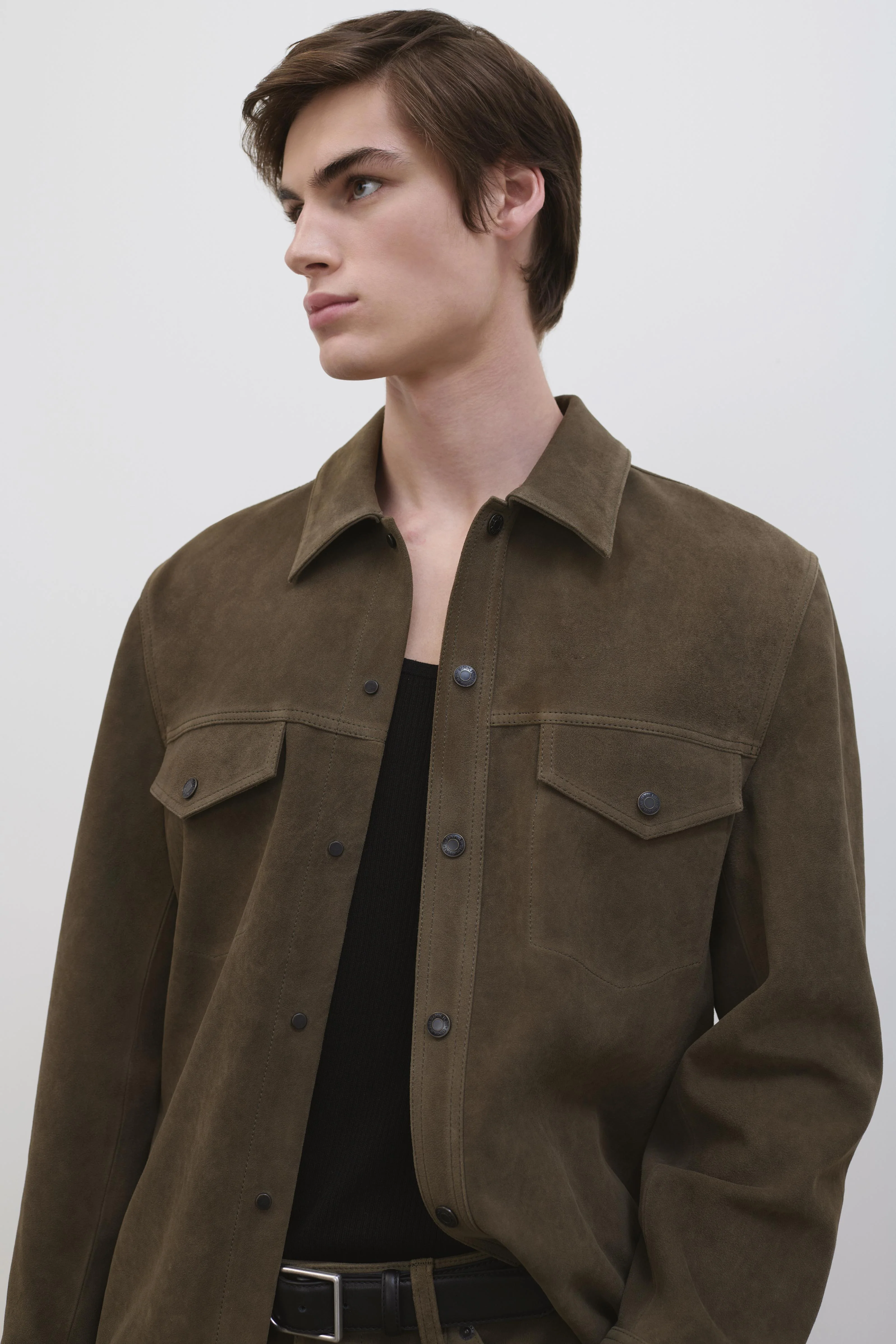 Simkhai - Michael Suede Utility Jacket - Image 5
