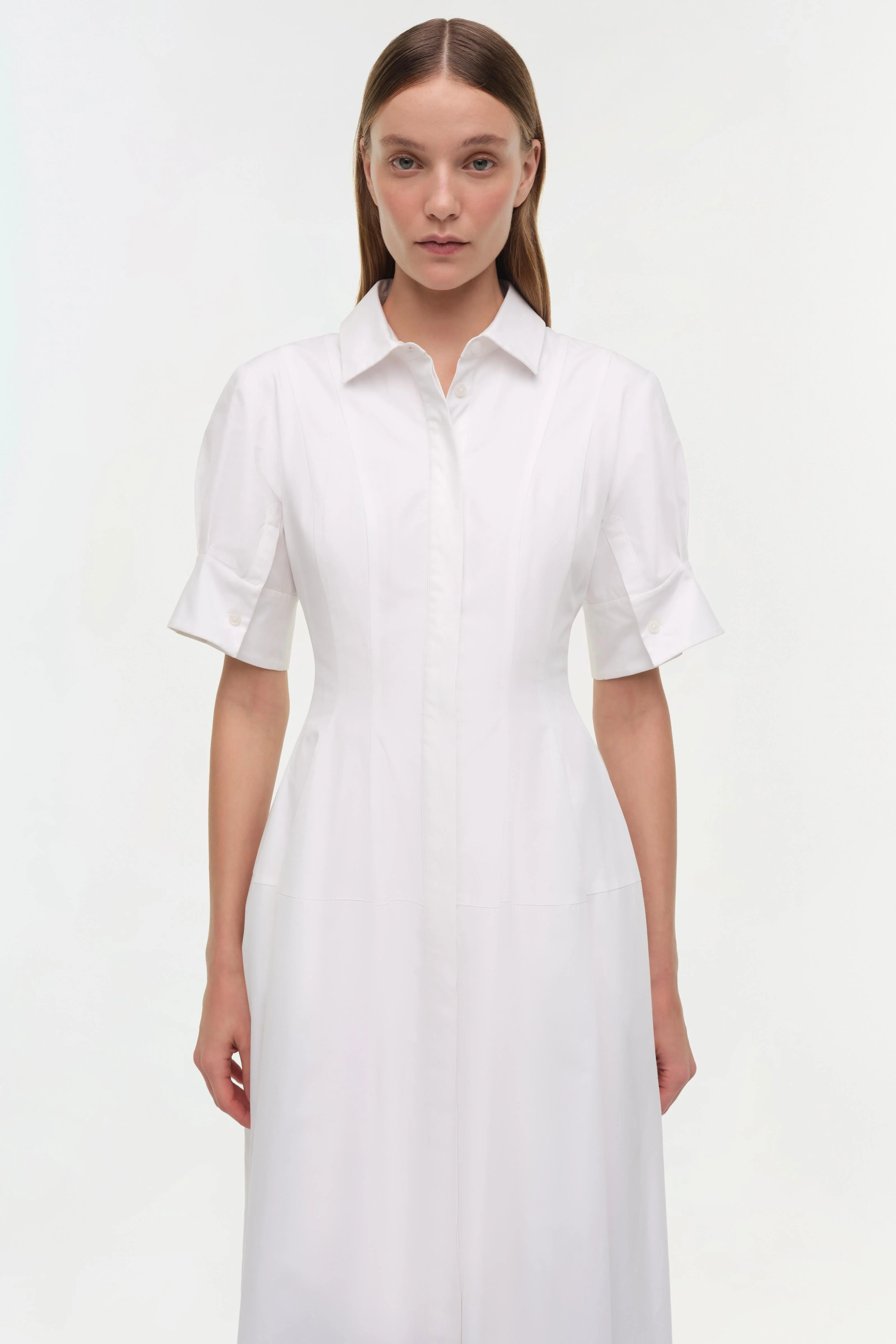 Simkhai - Mollie Cotton Shirt Dress - Image 3