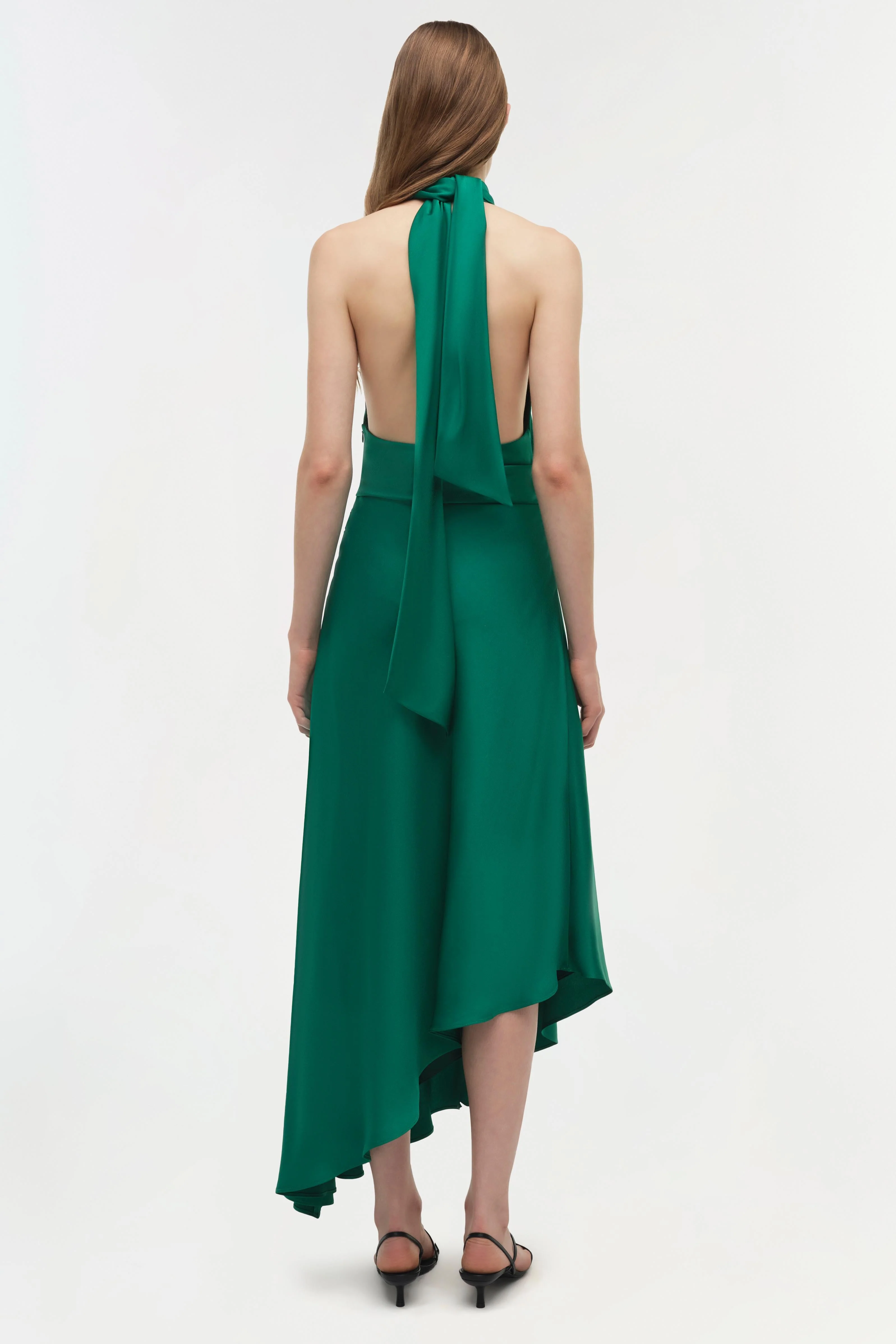 Simkhai - Monica Satin Midi Dress - Image 5