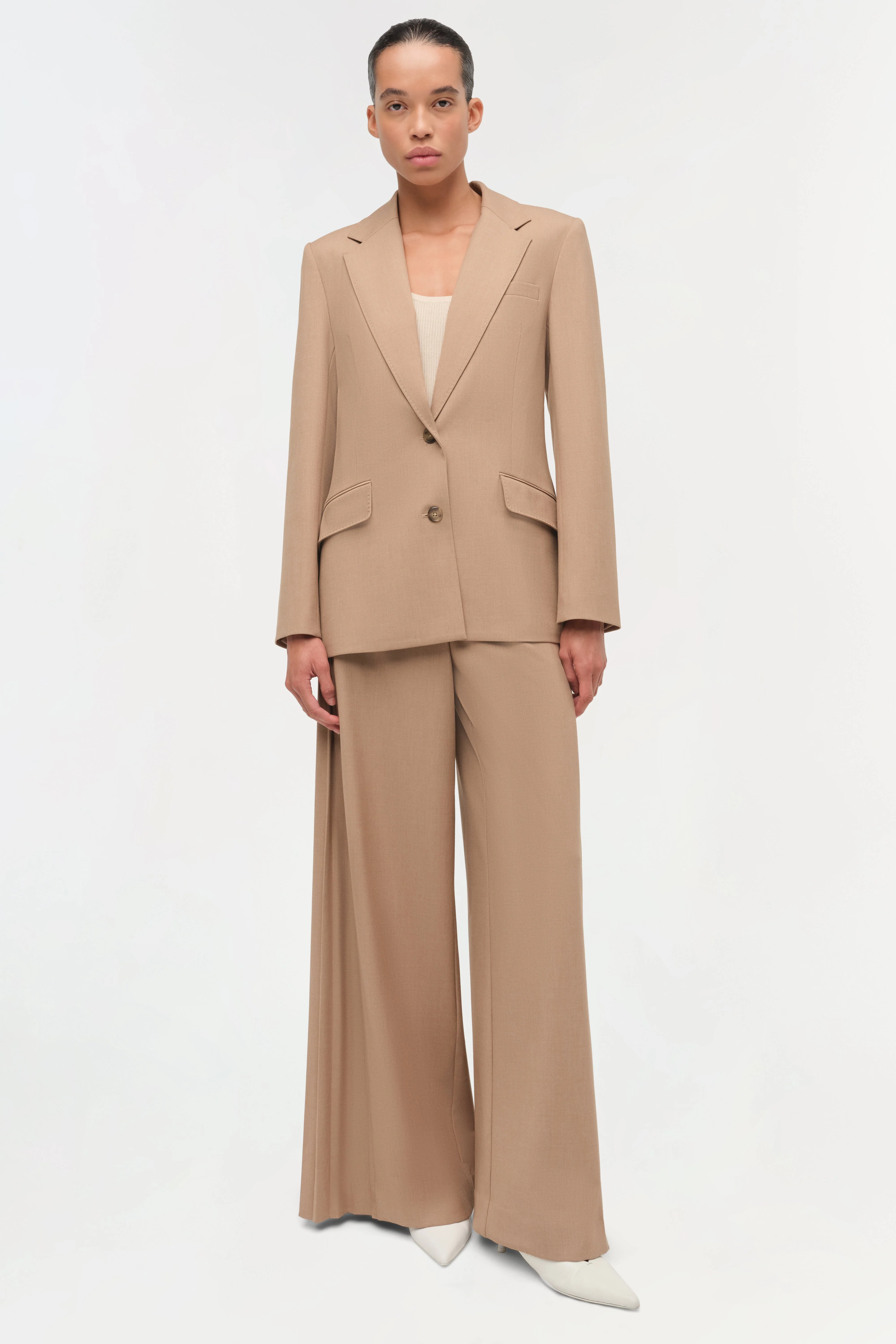 Simkhai - Moren Pleated Back Blazer - Image 2