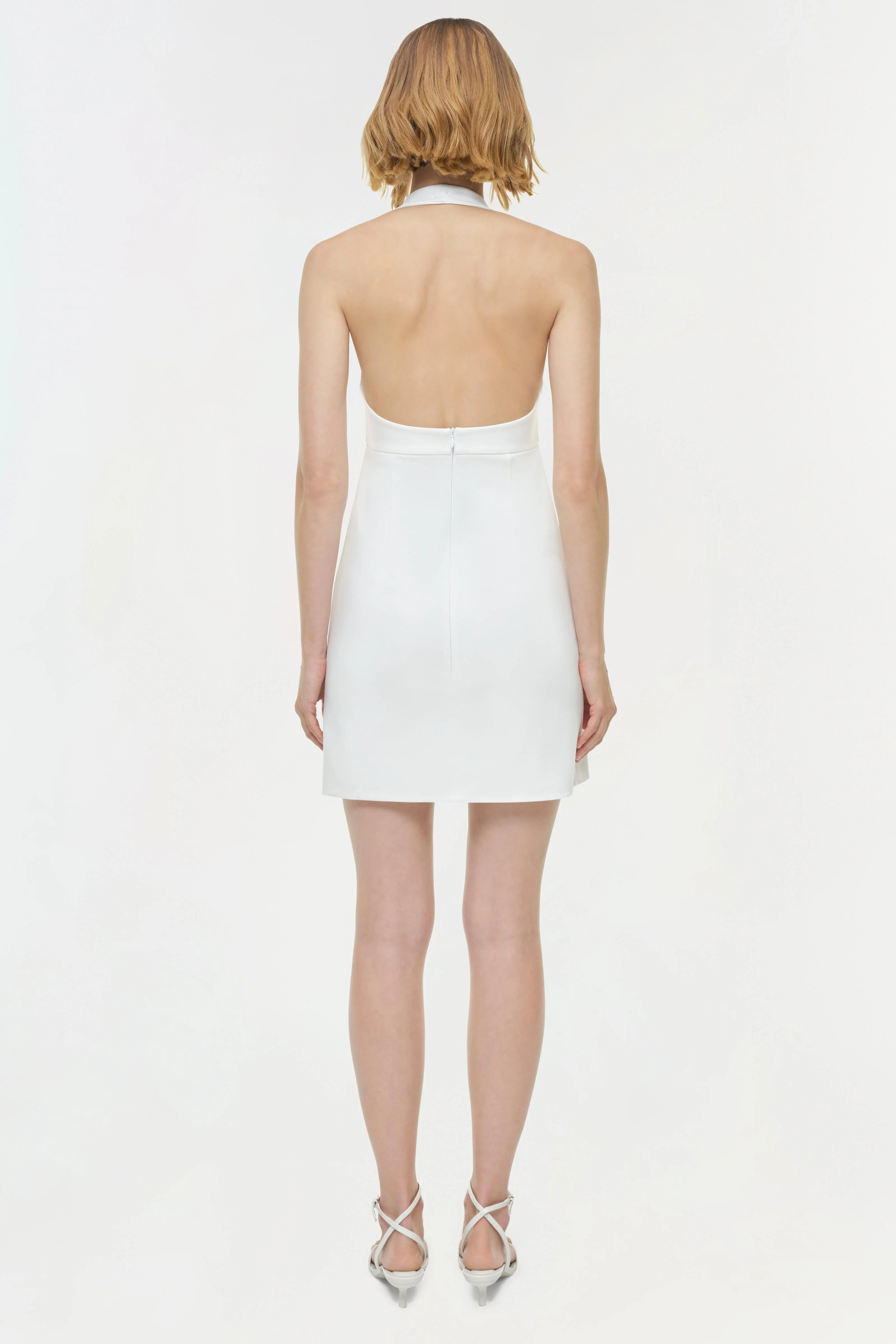 Simkhai - Noemi Sculpted Scuba Mini Dress - Image 5
