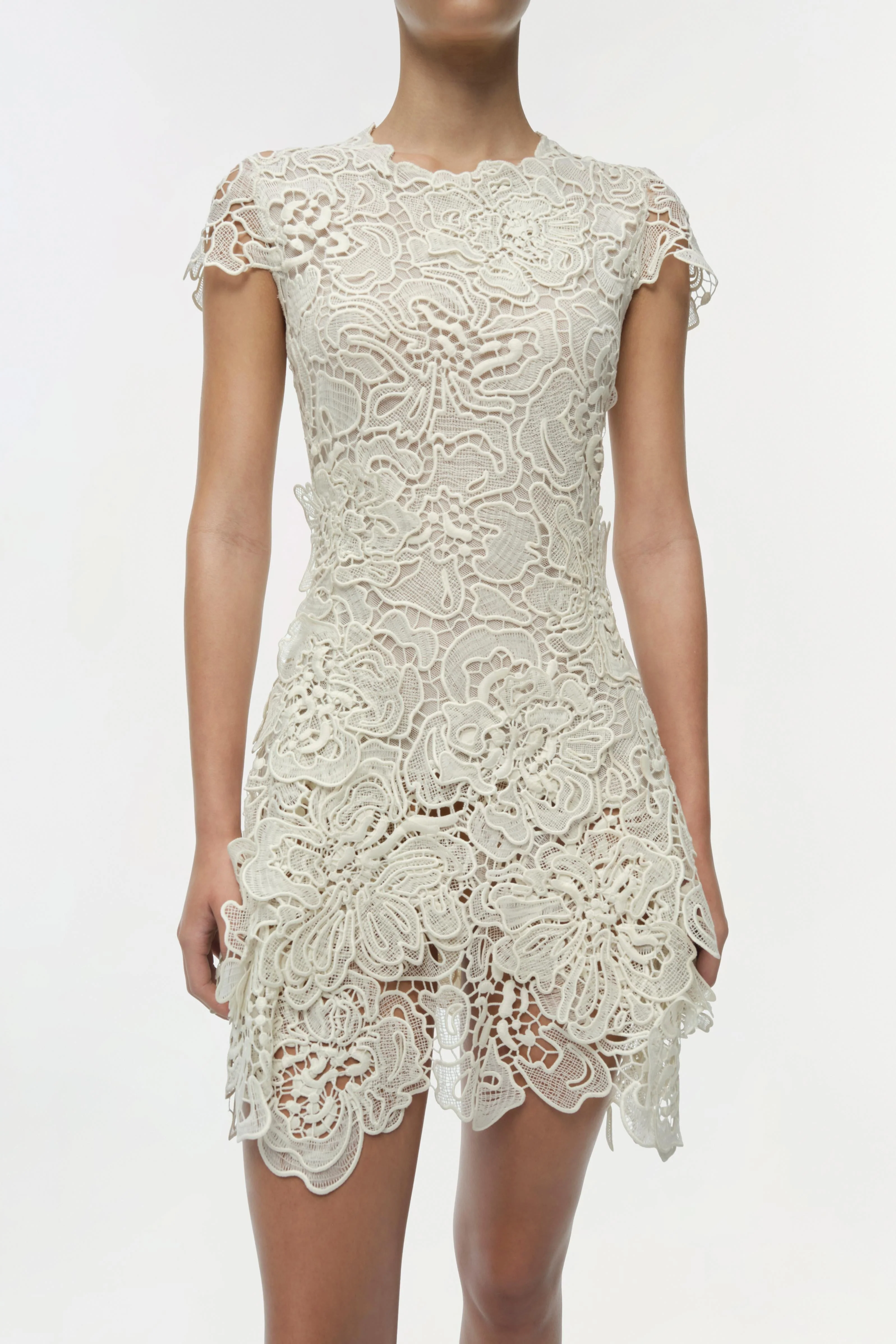 Simkhai - Novelle Lace Mini Dress - Image 4