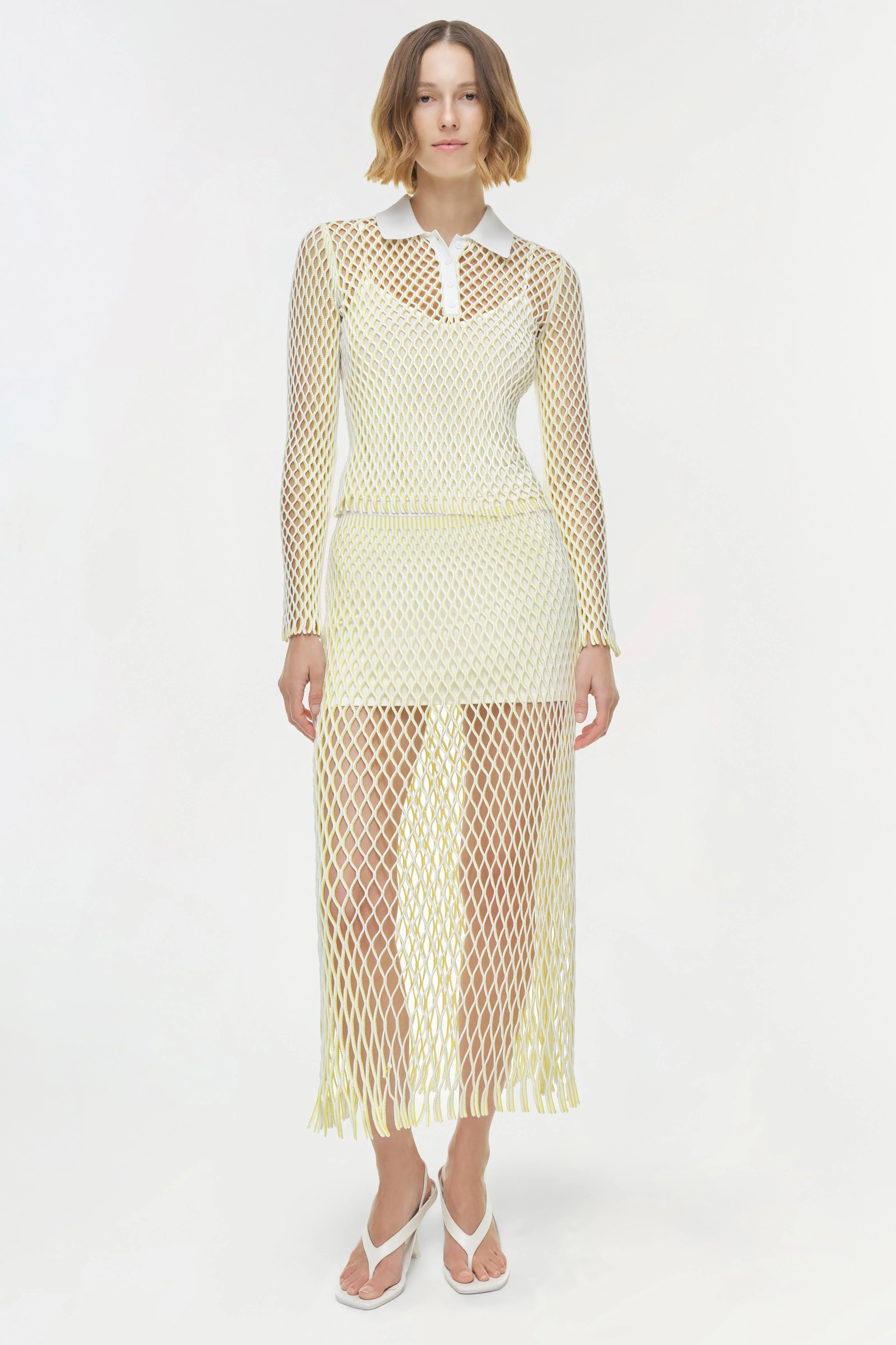 Simkhai - Petra Knit Polo - Image 2