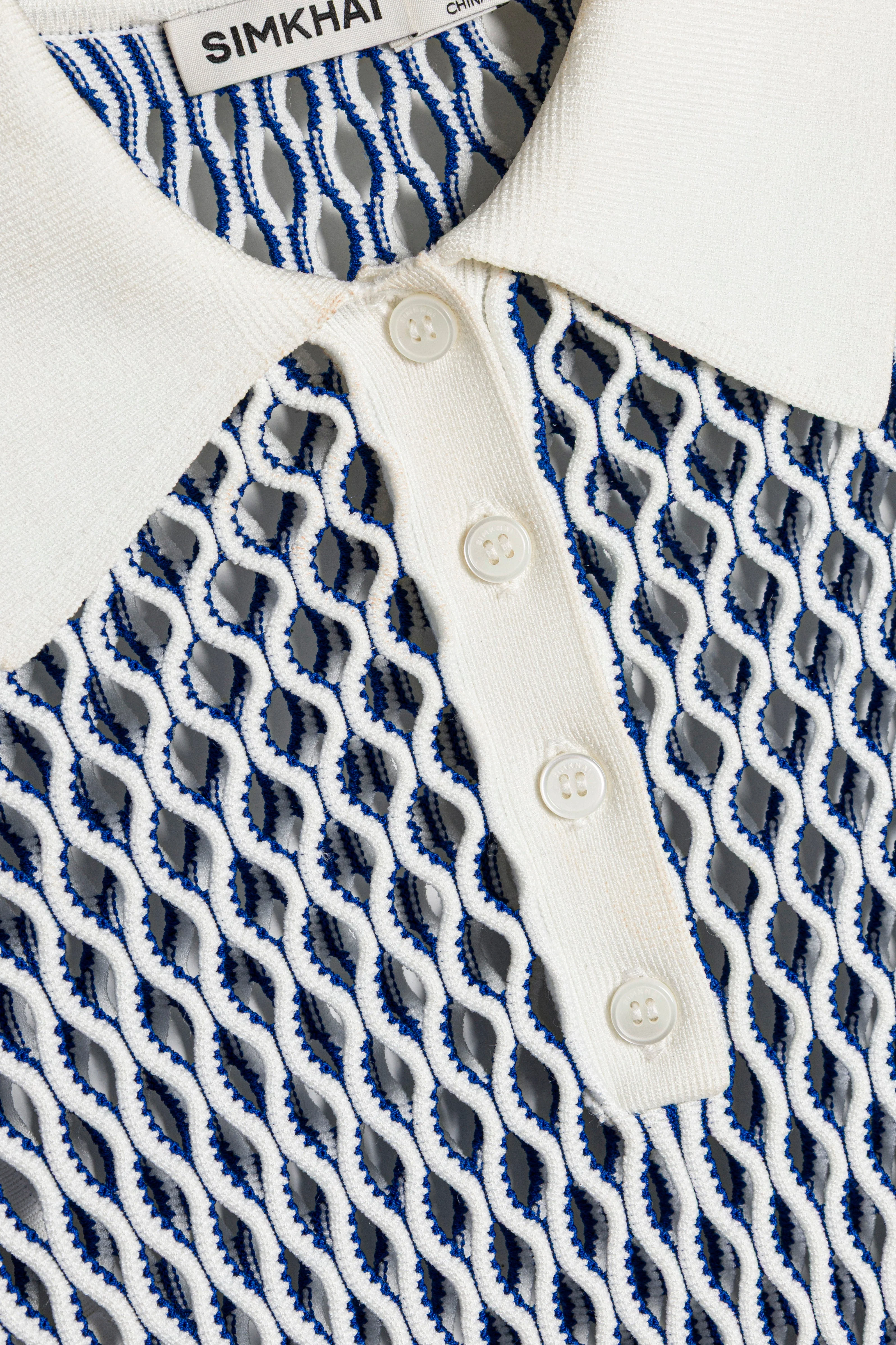 Simkhai - Petra Knit Polo - Image 7