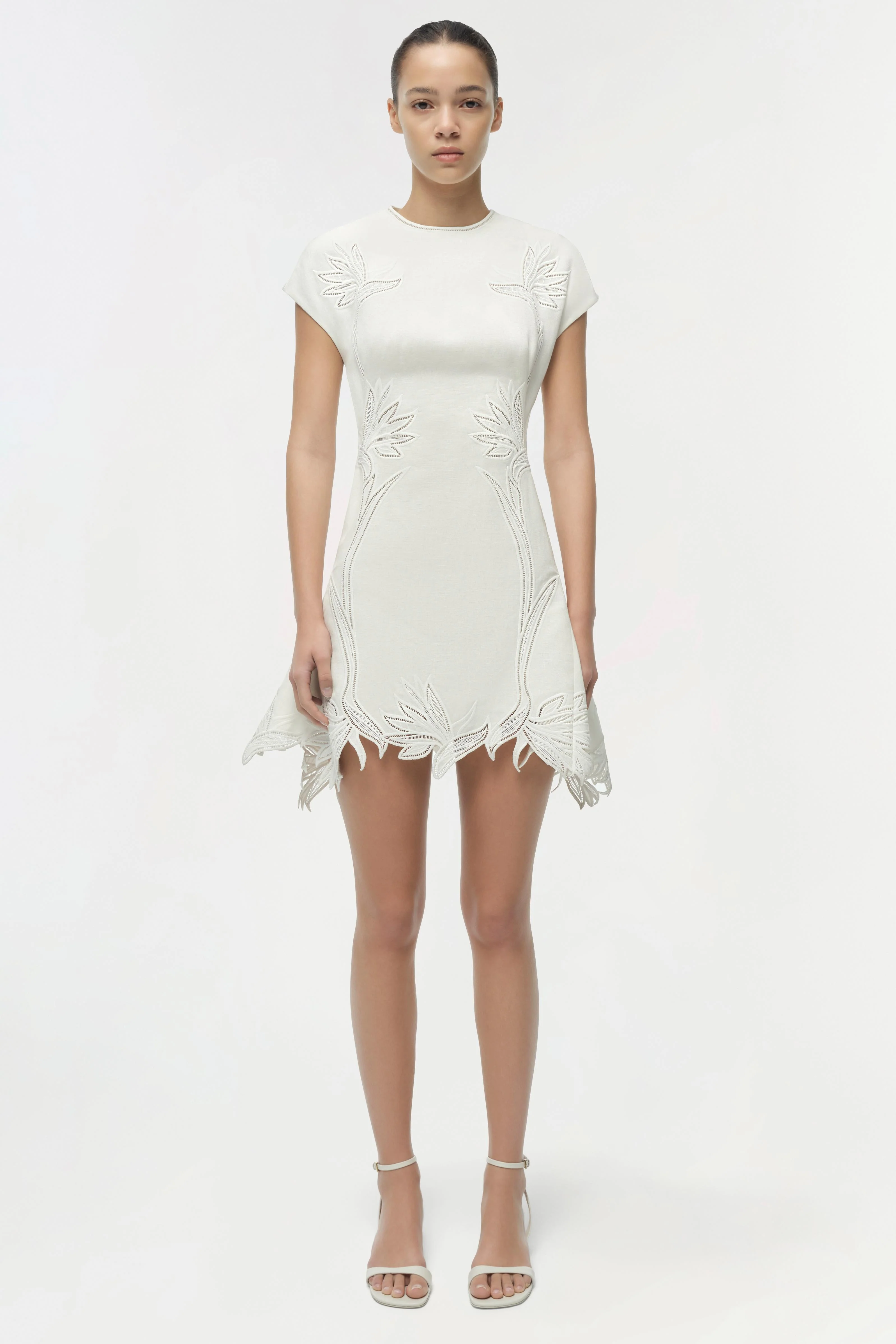 Simkhai - Raquel Embroidered Mini Dress - Image 6