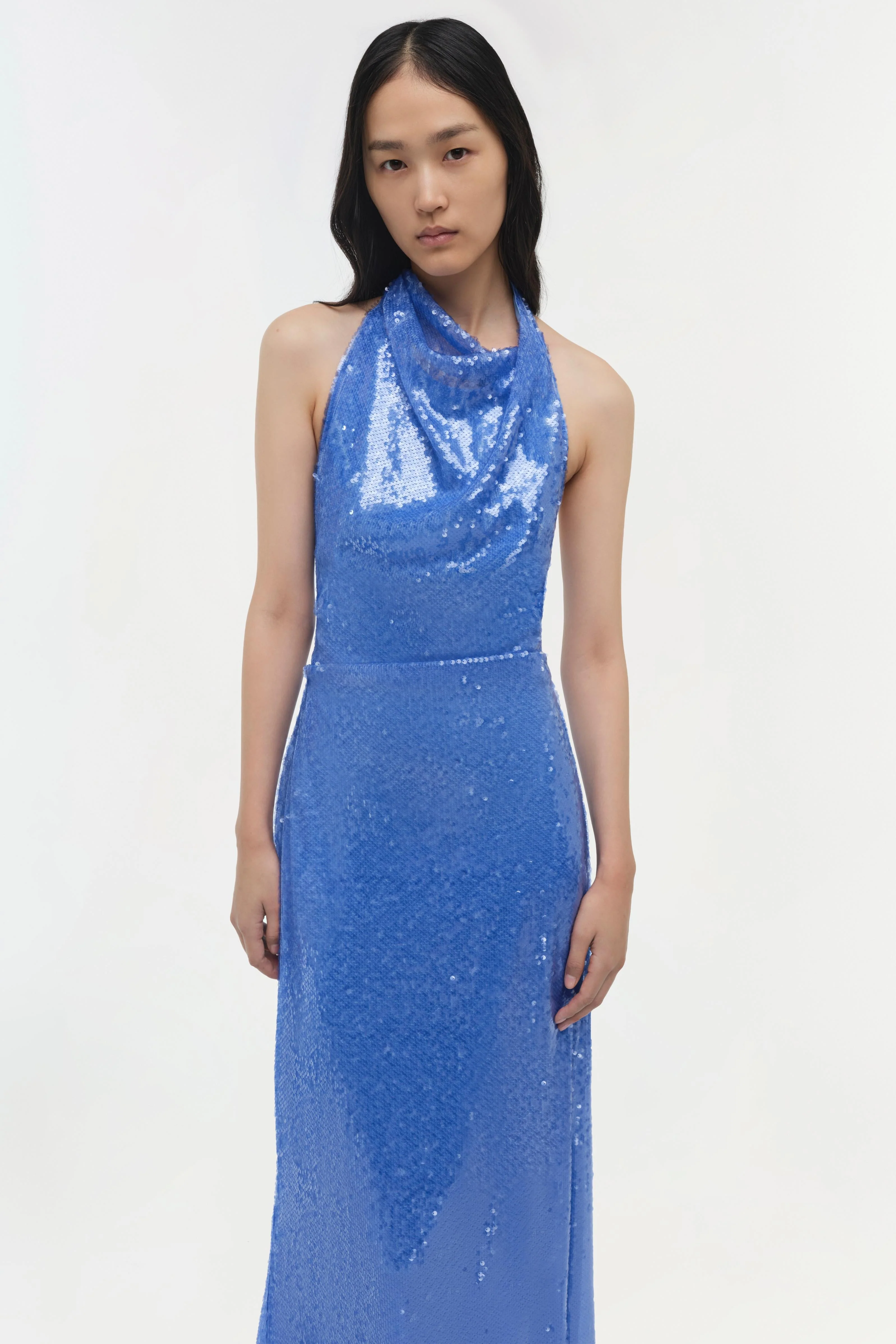 Simkhai - Reannon Draped Sequin Gown - Image 4