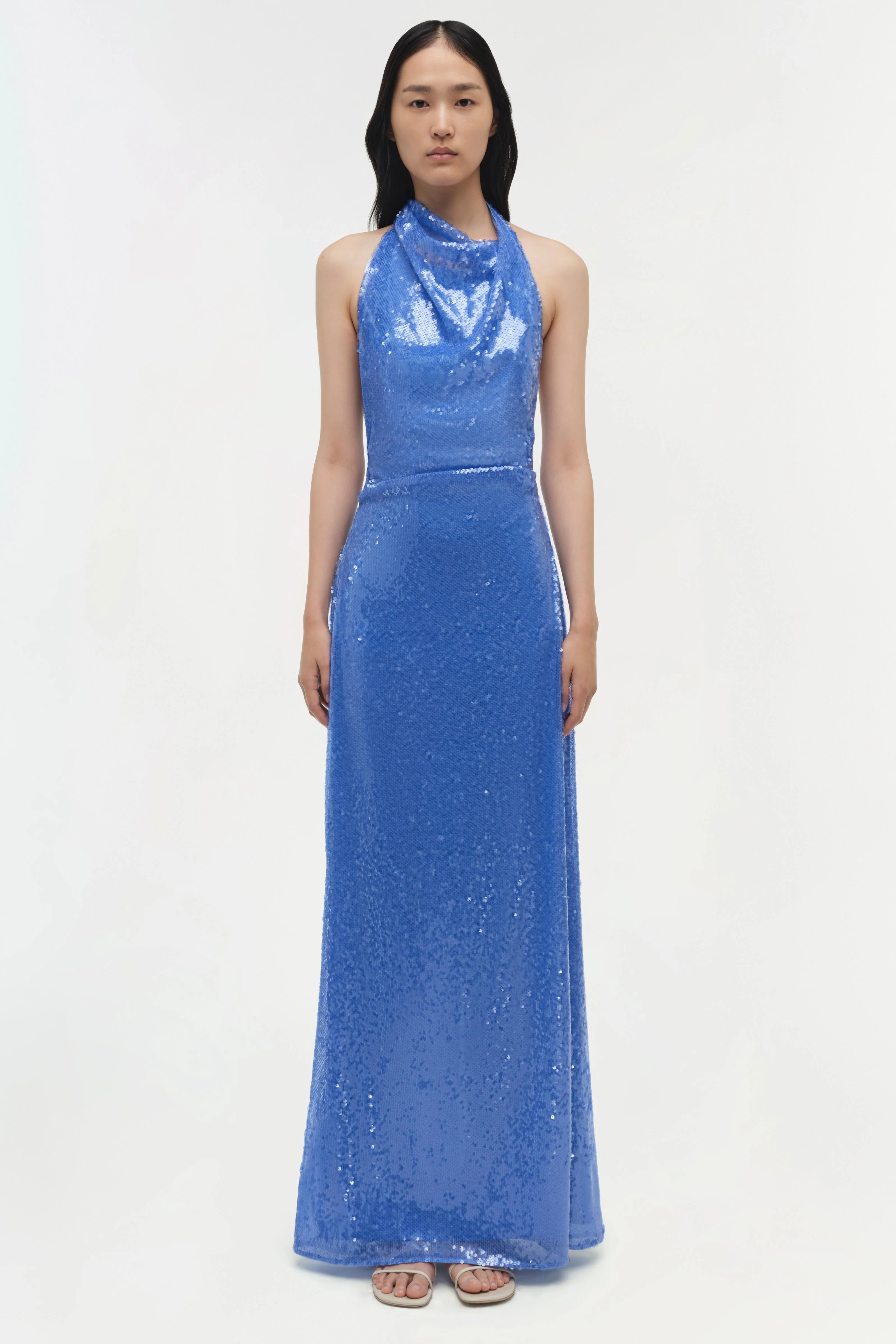 Simkhai - Reannon Draped Sequin Gown - Image 7