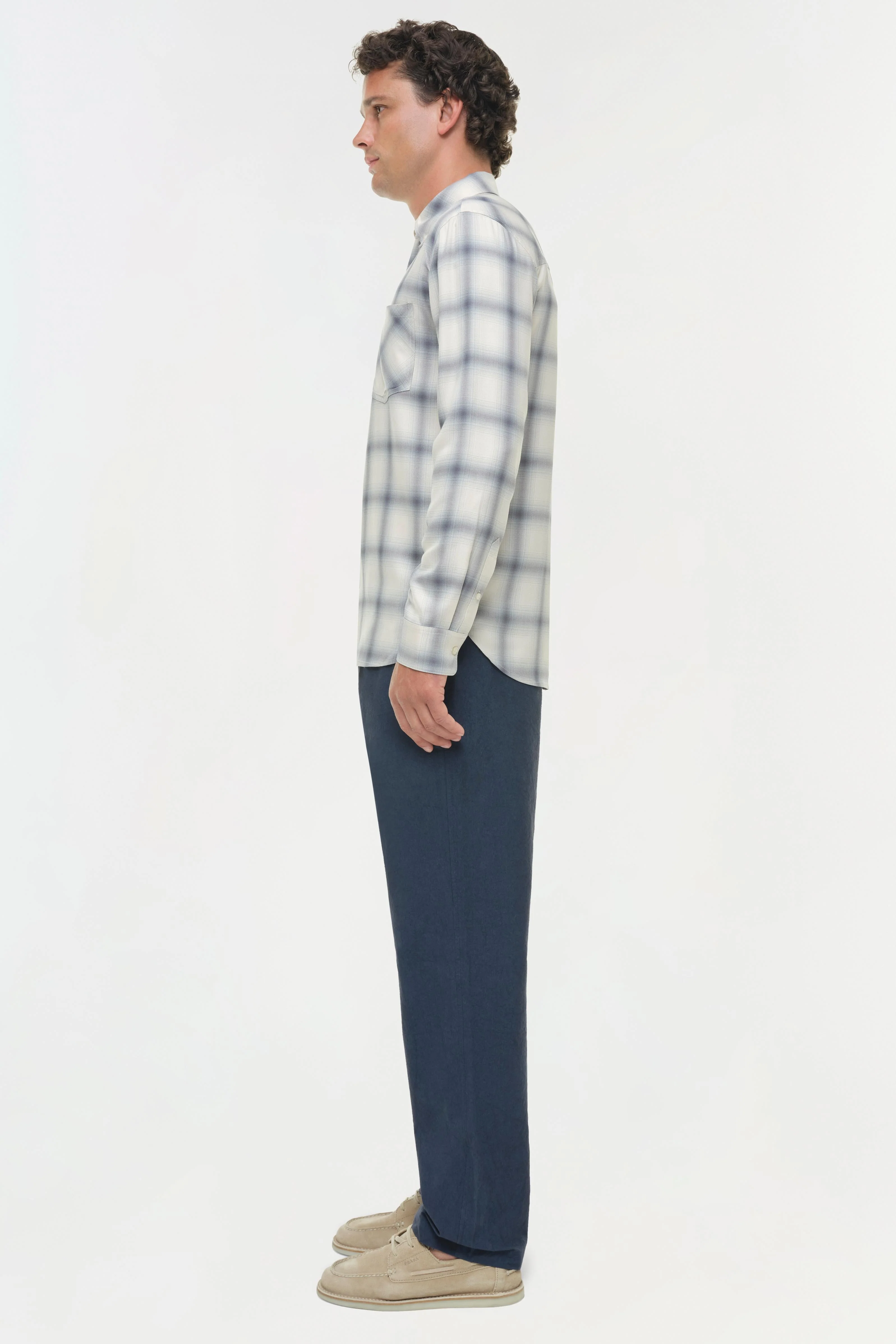 Simkhai - Rennick Plaid Shirt - Image 4