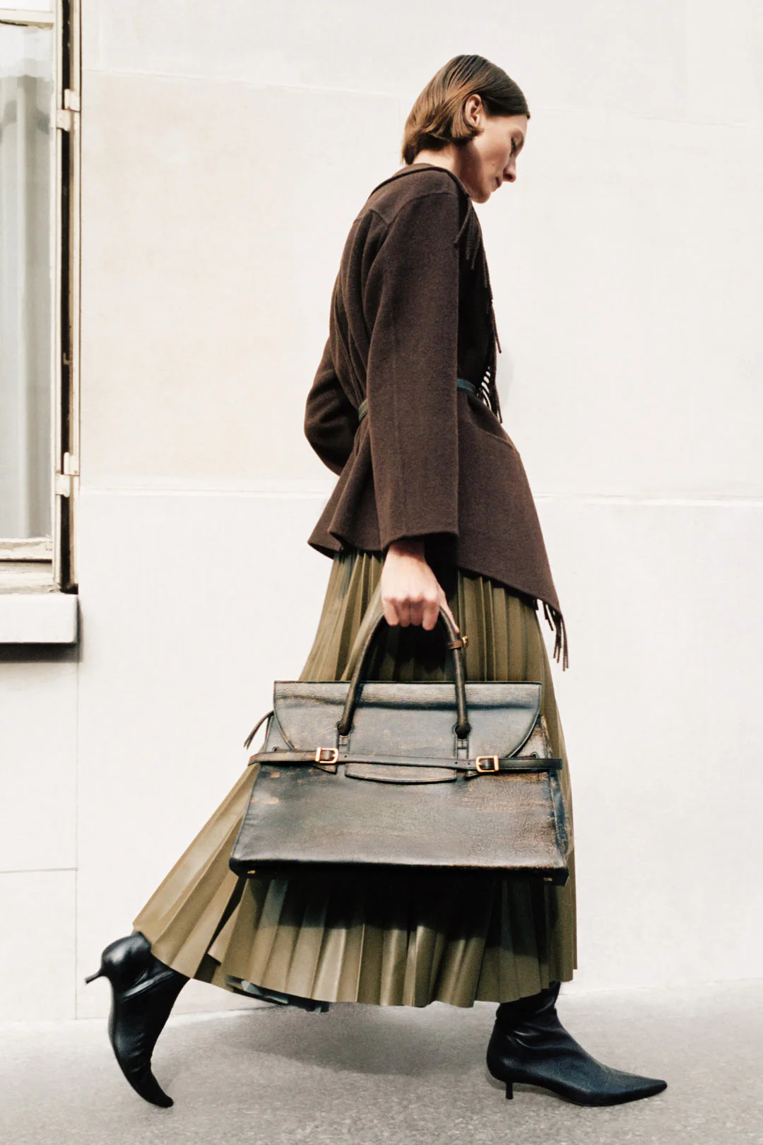 Simkhai - River Leather Weekender Tote - Image 2