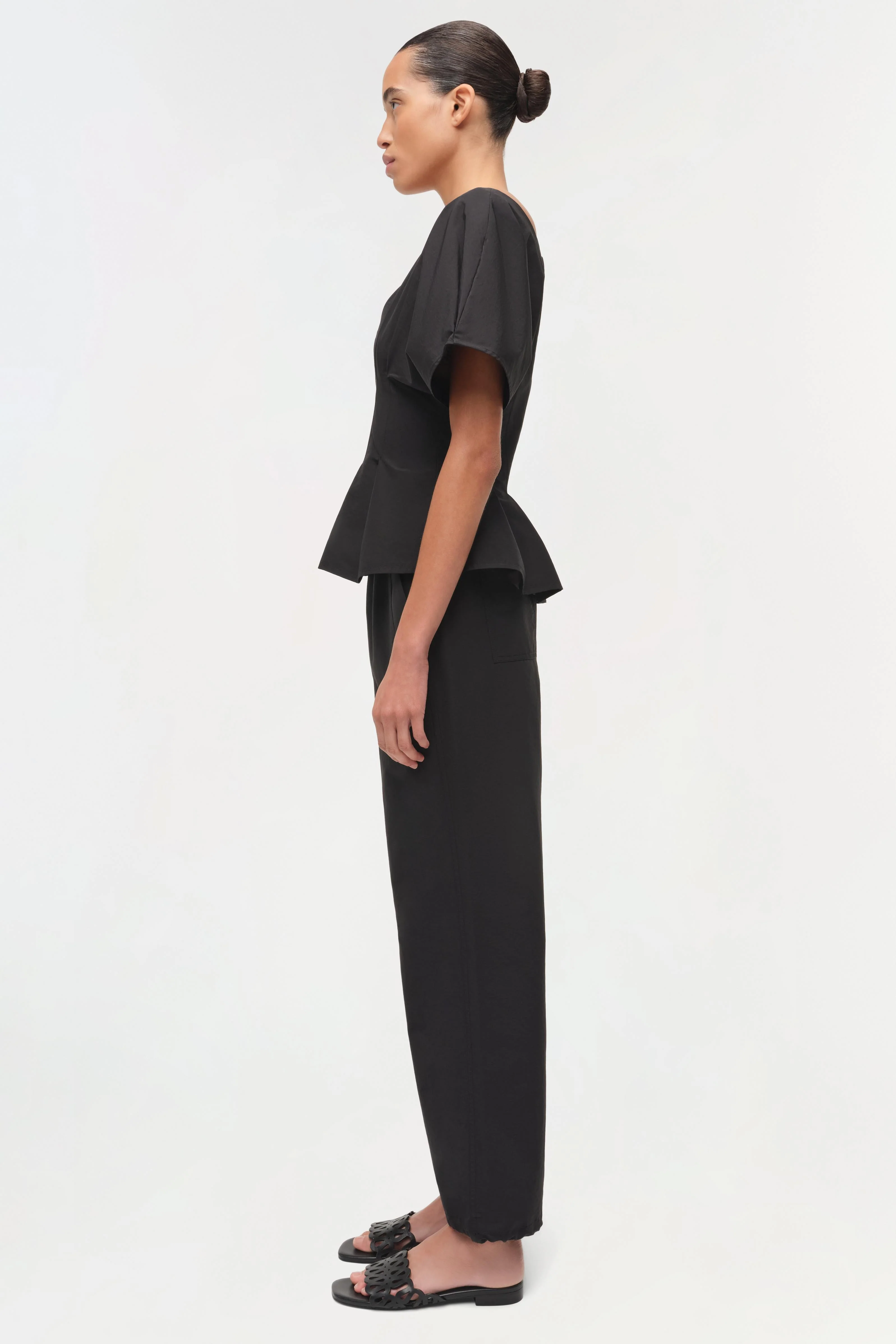Simkhai - Rozen Cotton Faille Top - Image 4