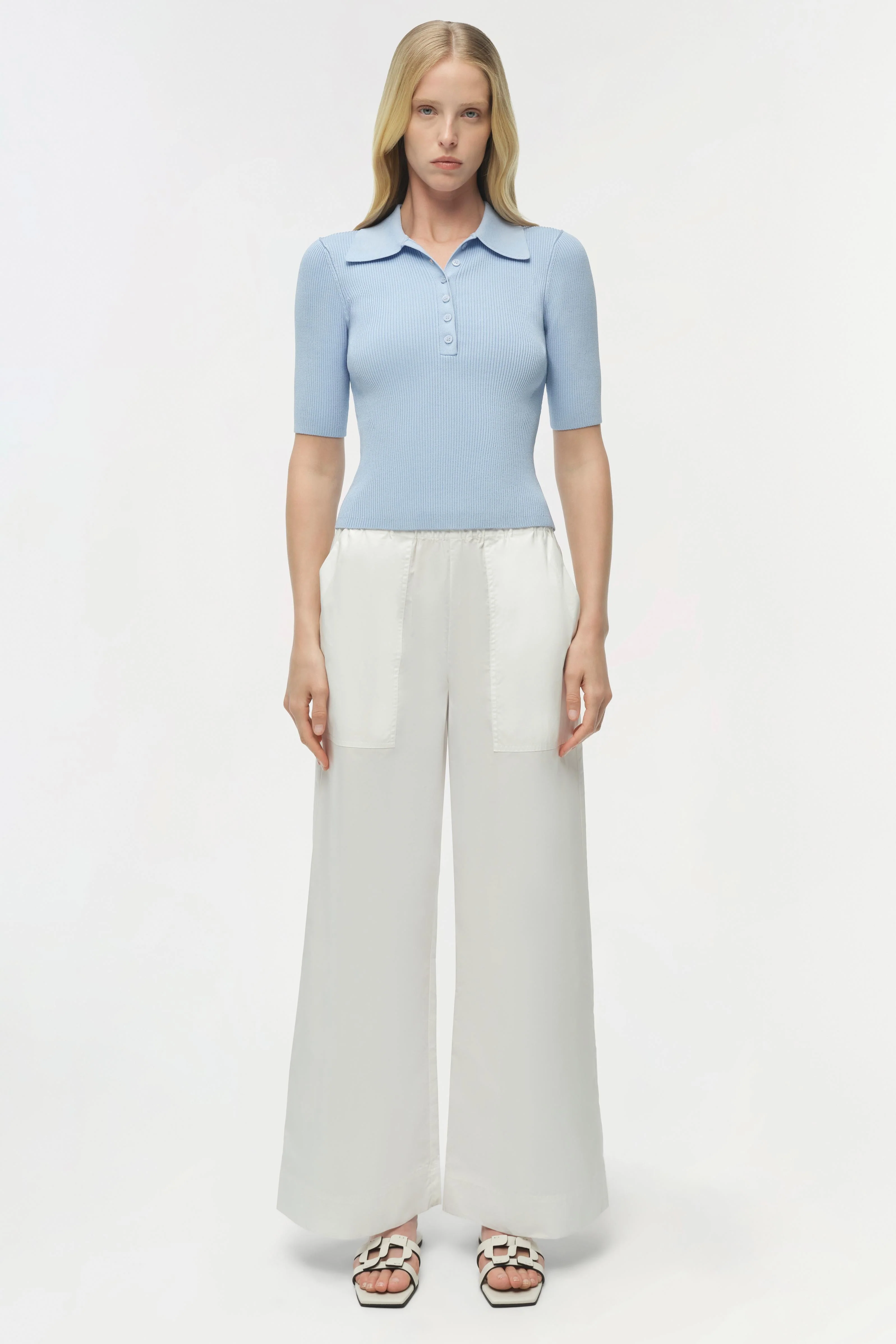 Simkhai - Secily Knit Polo - Image 6