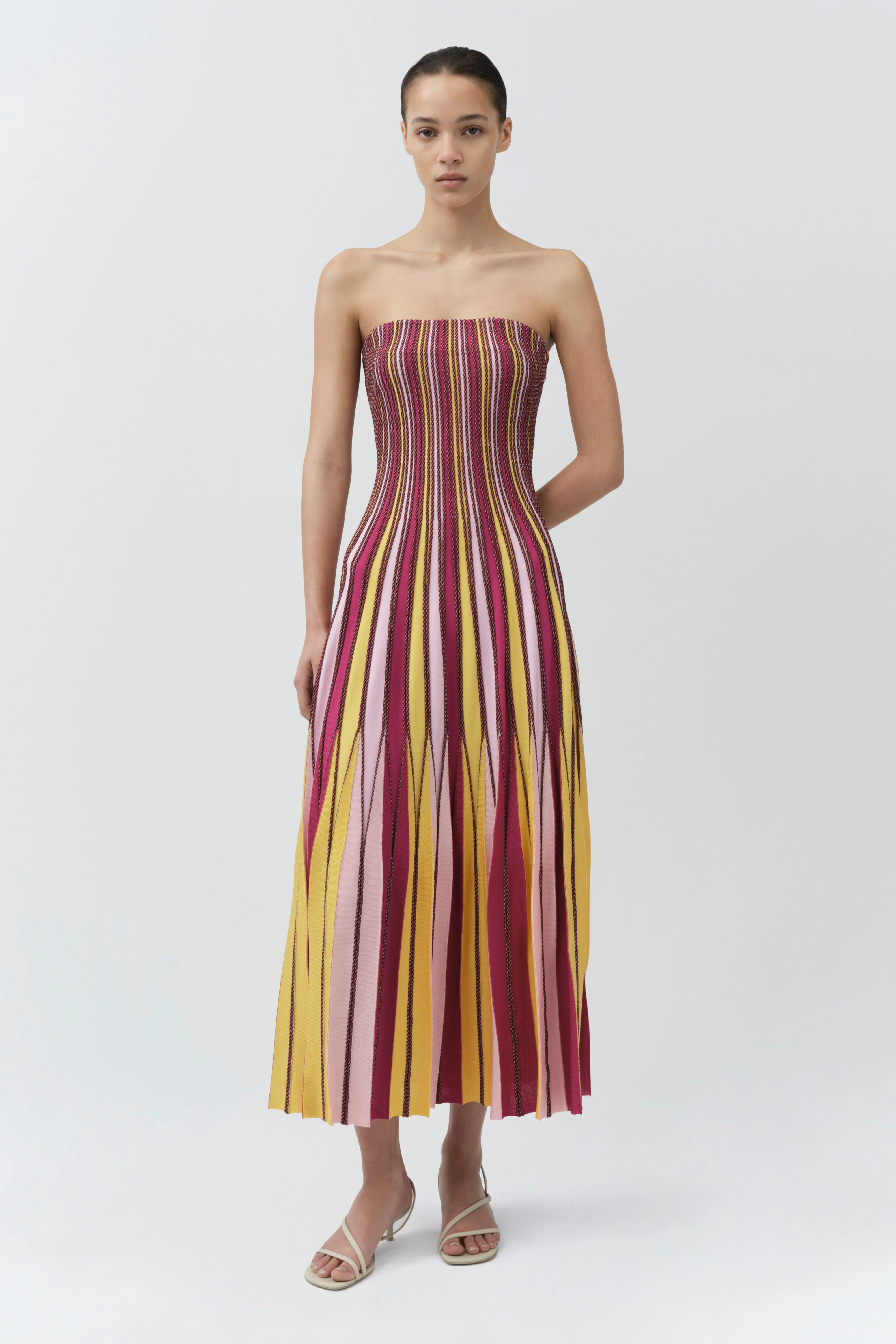 Simkhai - Soleil Striped Midi Dress - Image 2
