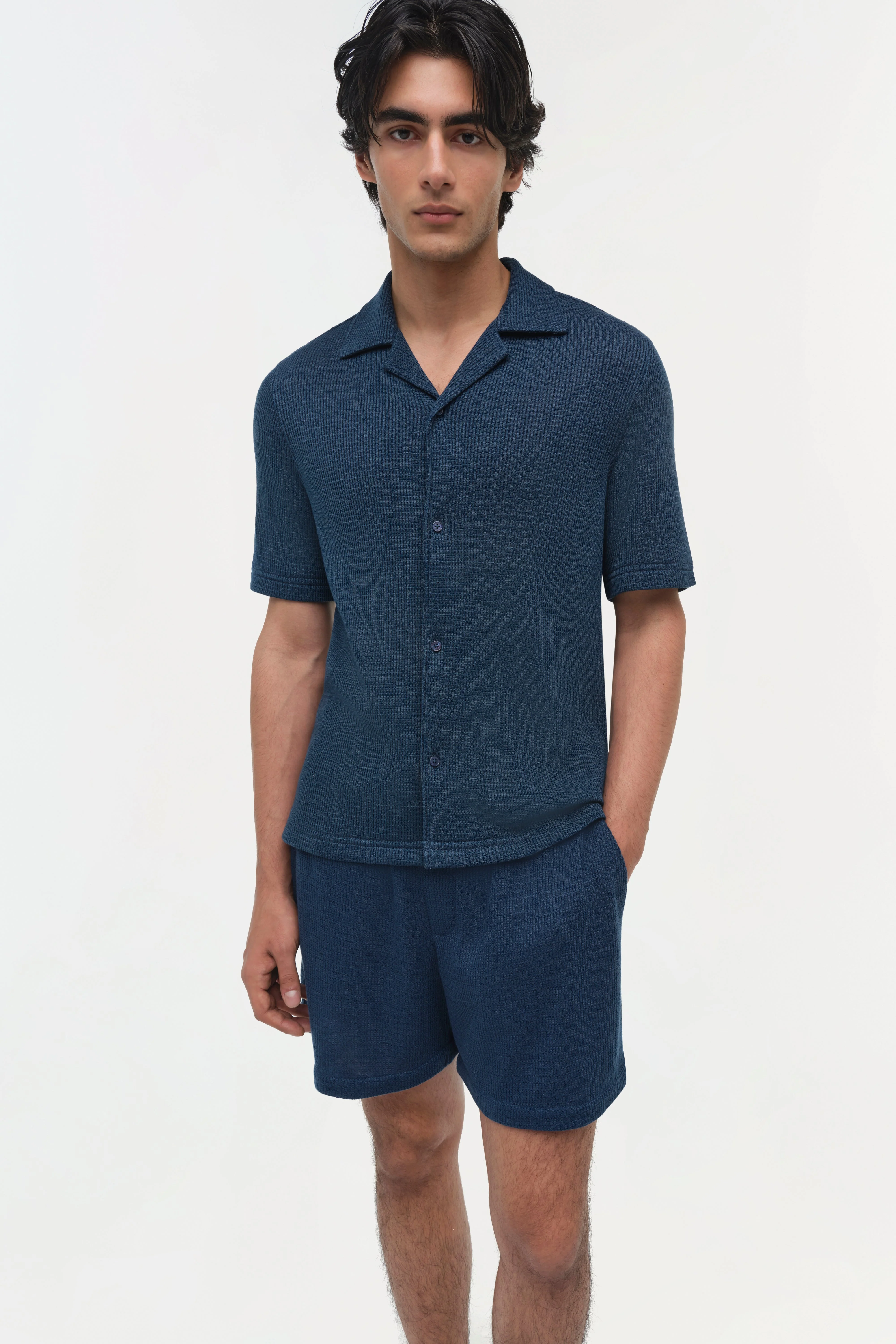 Simkhai - Troy Wool Silk Shirt - Image 3