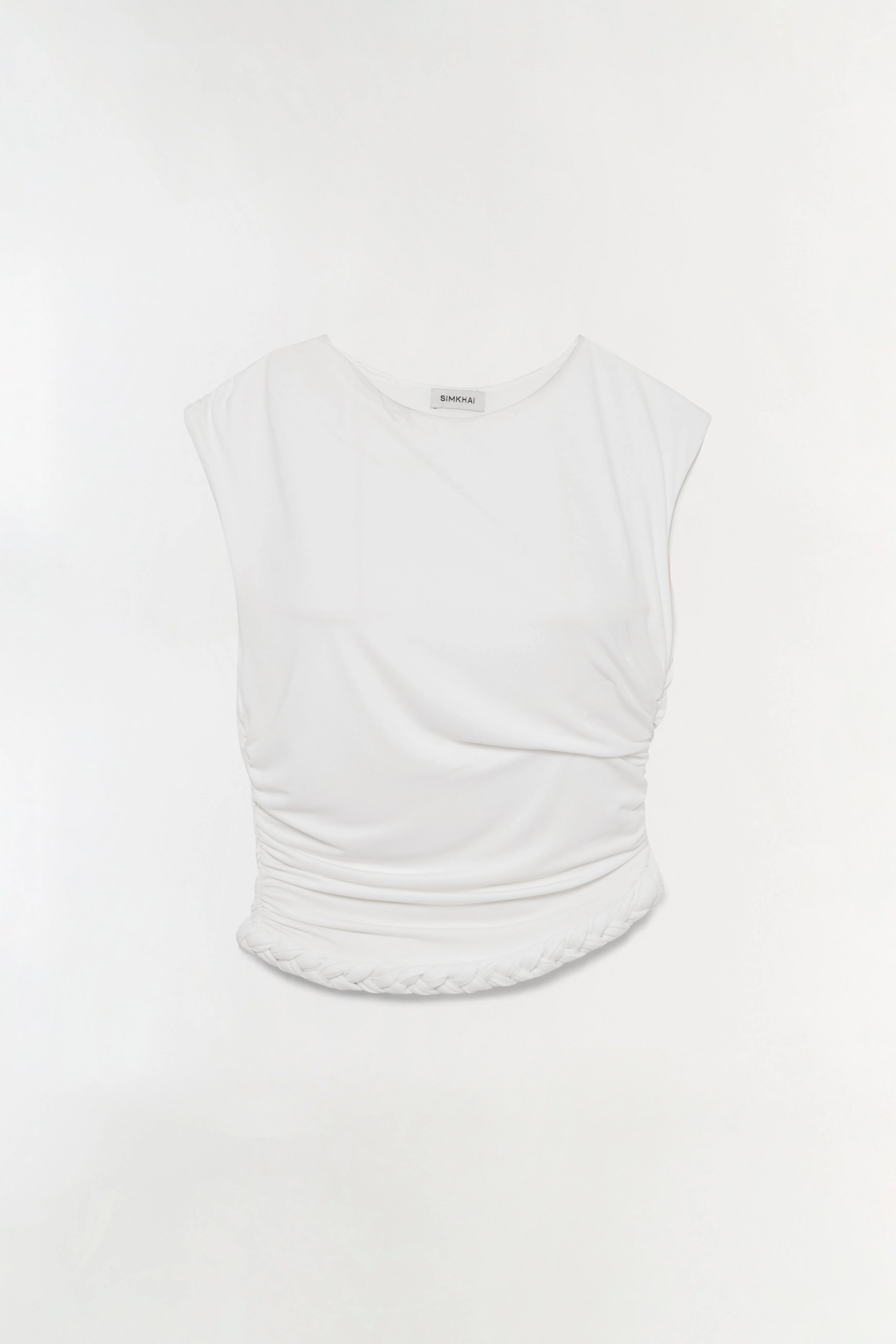 Simkhai - Valen Draped Jersey Top