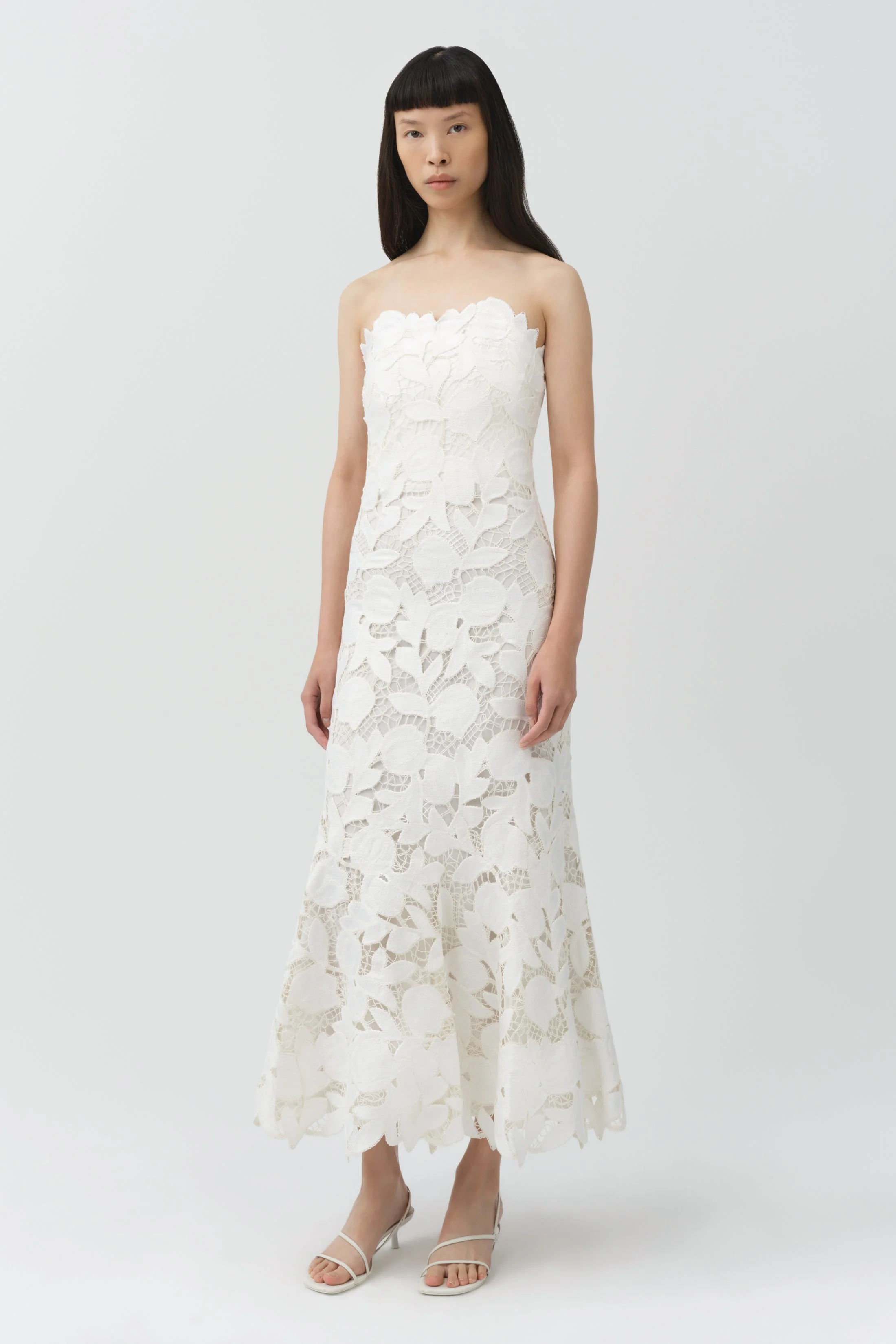 Simkhai - Valletta Strapless Embroidered Dress - Image 4