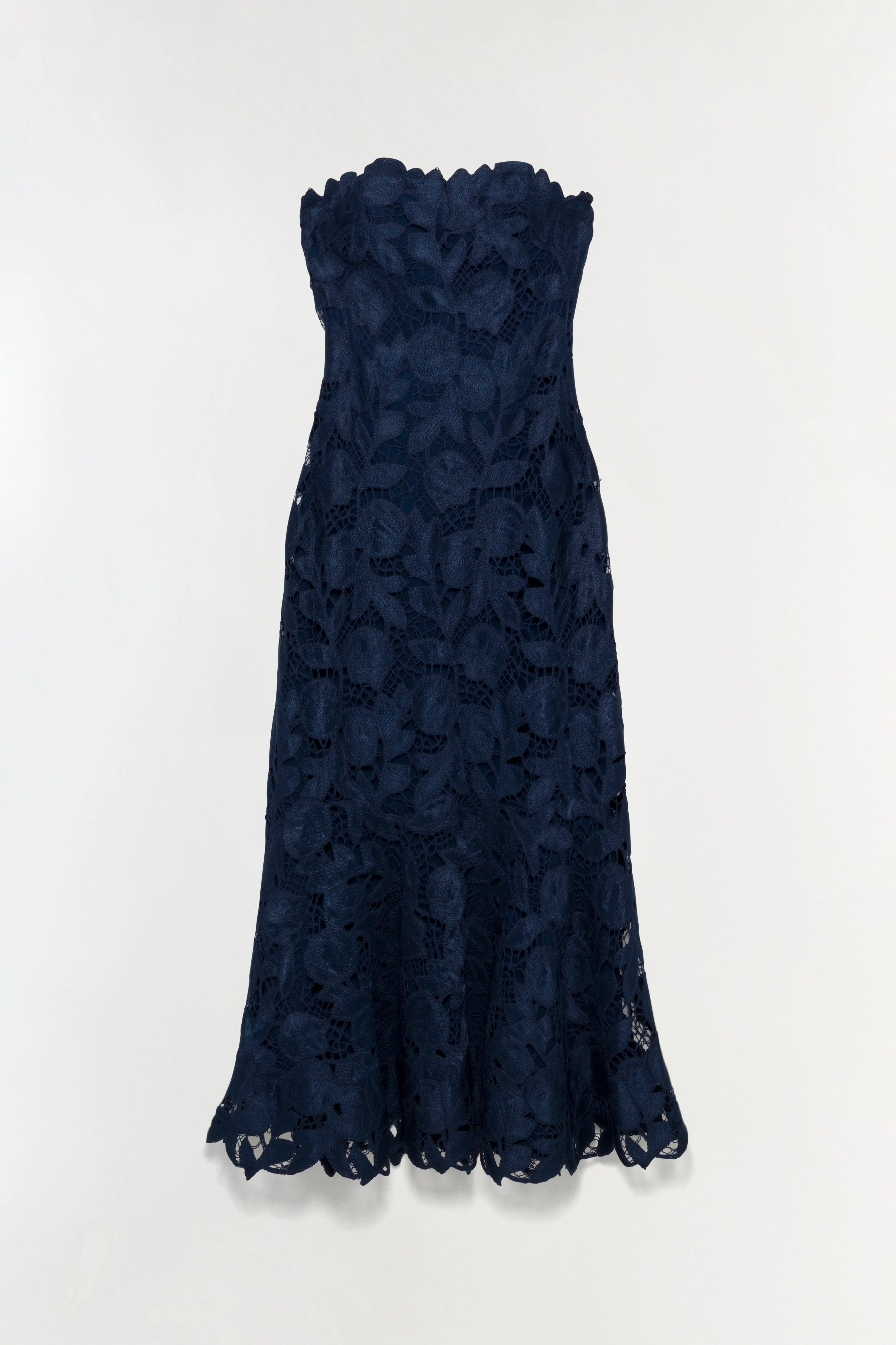 Simkhai - Valletta Strapless Embroidered Dress