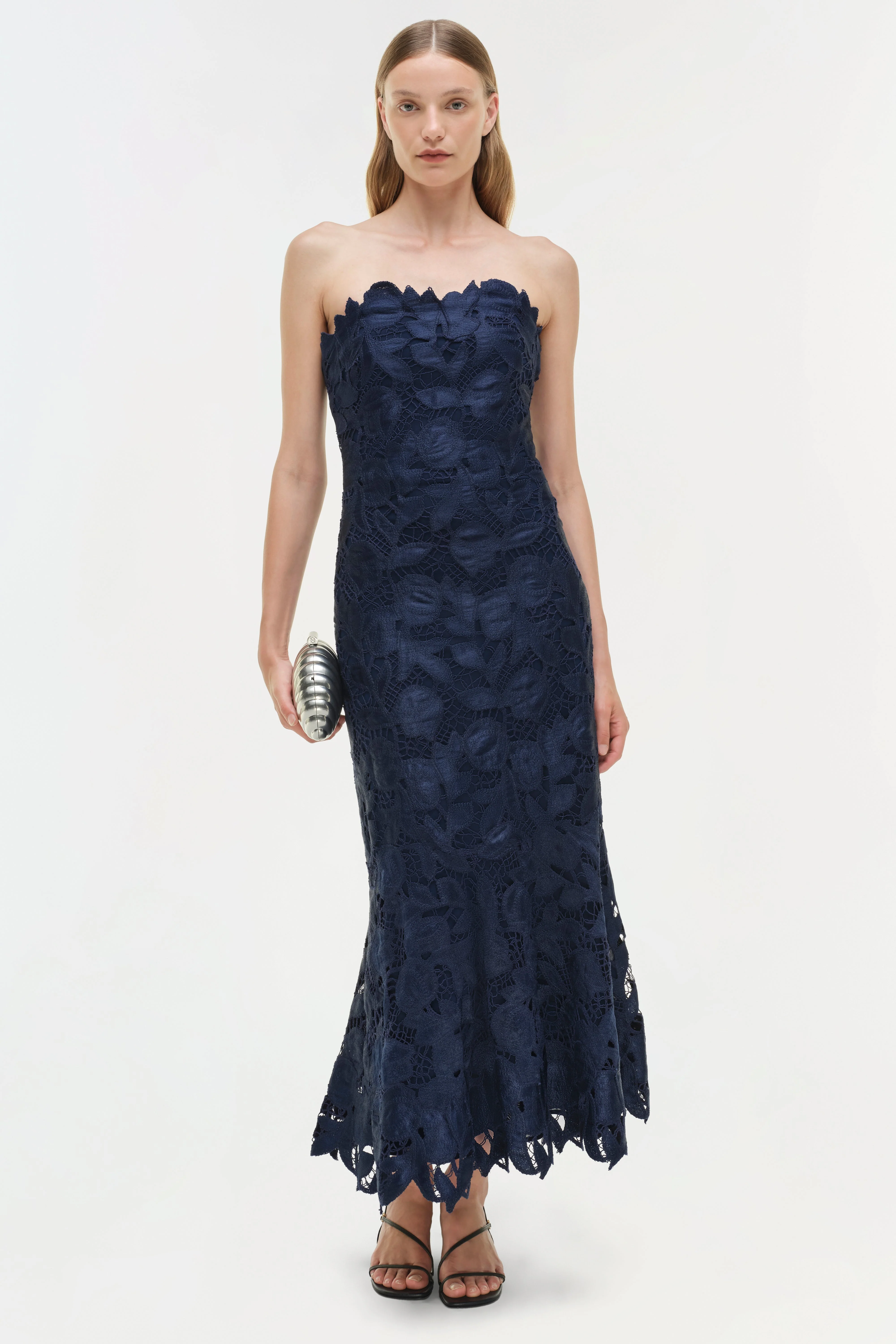 Simkhai - Valletta Strapless Embroidered Dress - Image 2