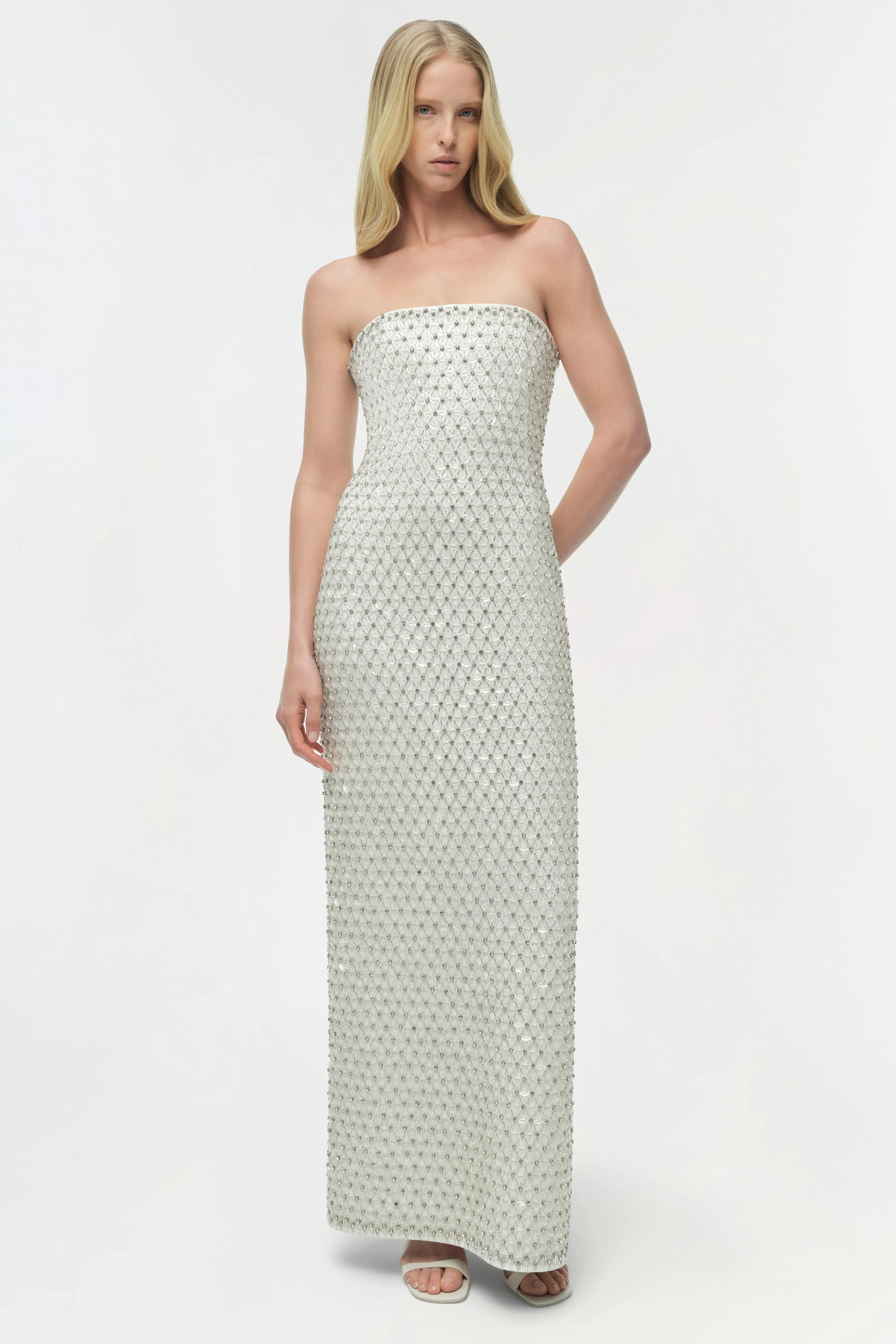 Simkhai - Vanessa Embellished Bustier Midi Dress - Image 2