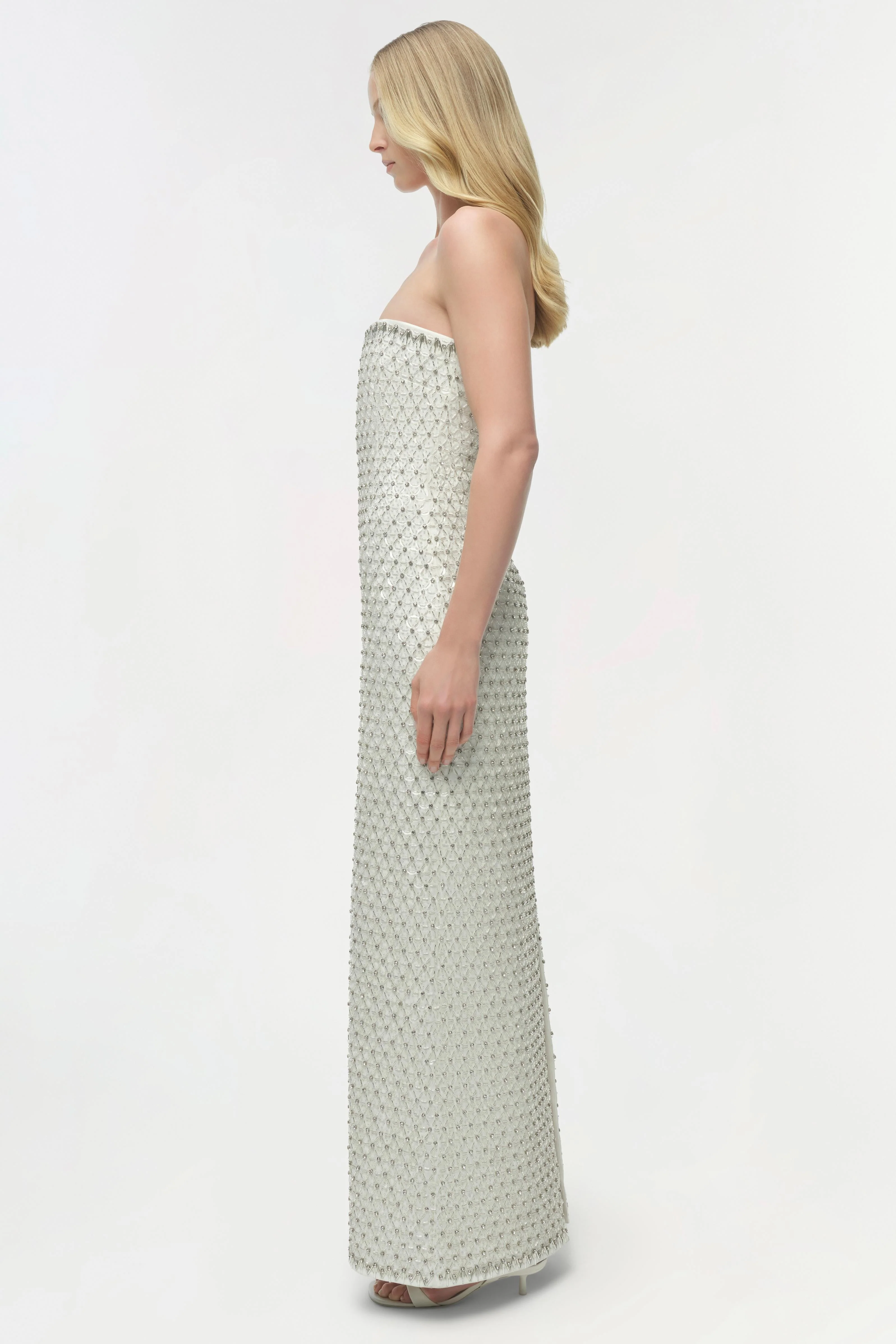 Simkhai - Vanessa Embellished Bustier Midi Dress - Image 4