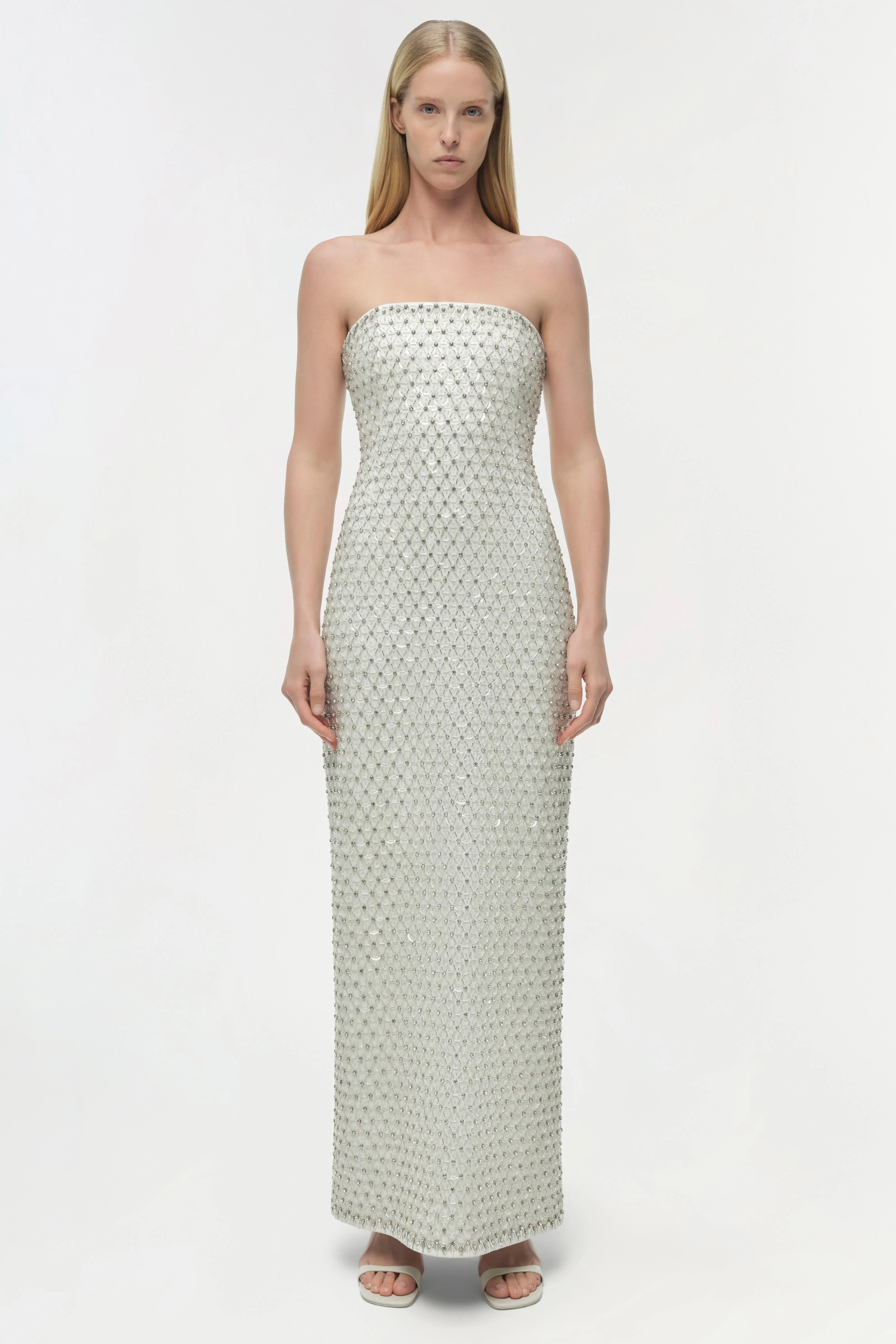 Simkhai - Vanessa Embellished Bustier Midi Dress - Image 6