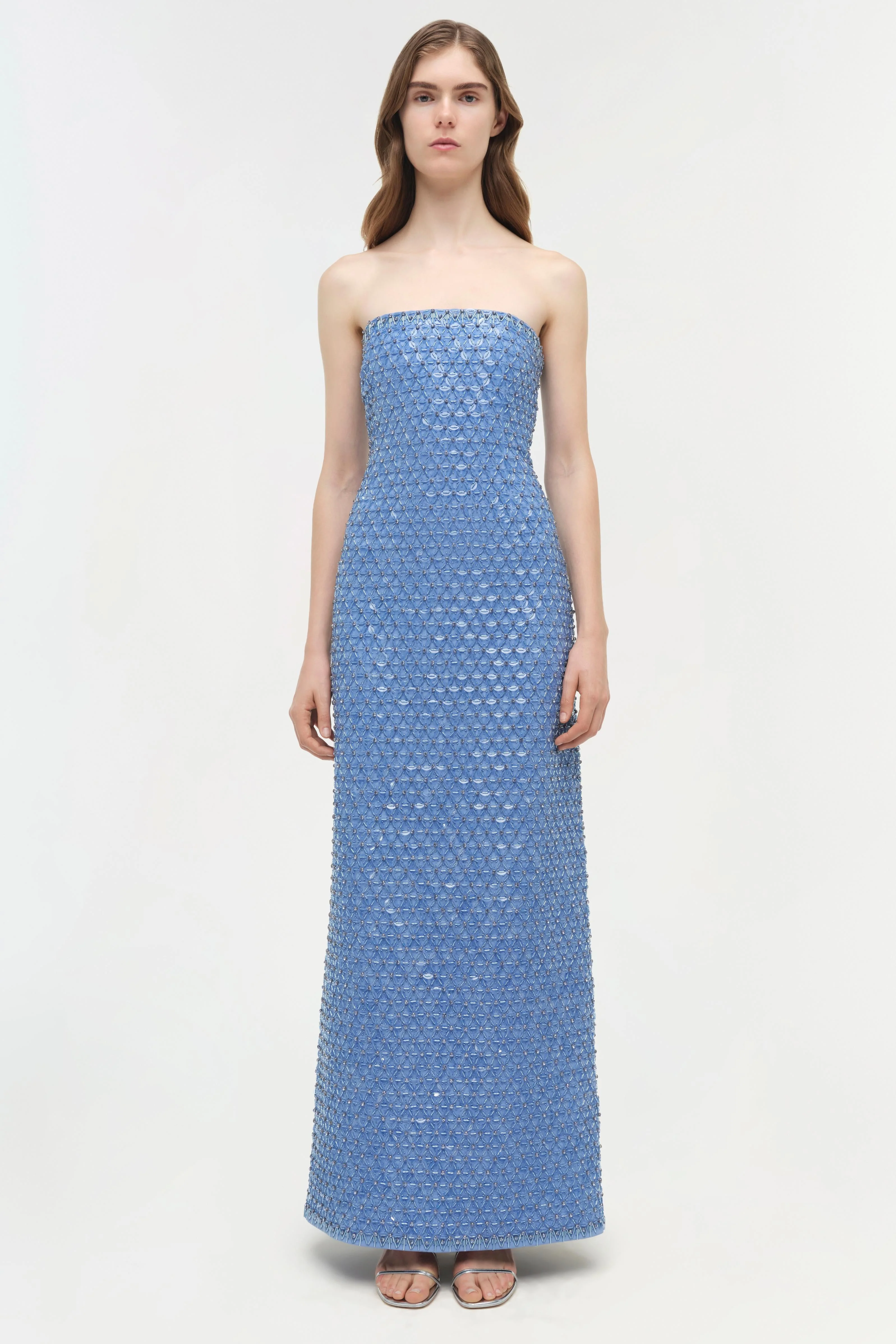 Simkhai - Vanessa Embellished Bustier Midi Dress - Image 7