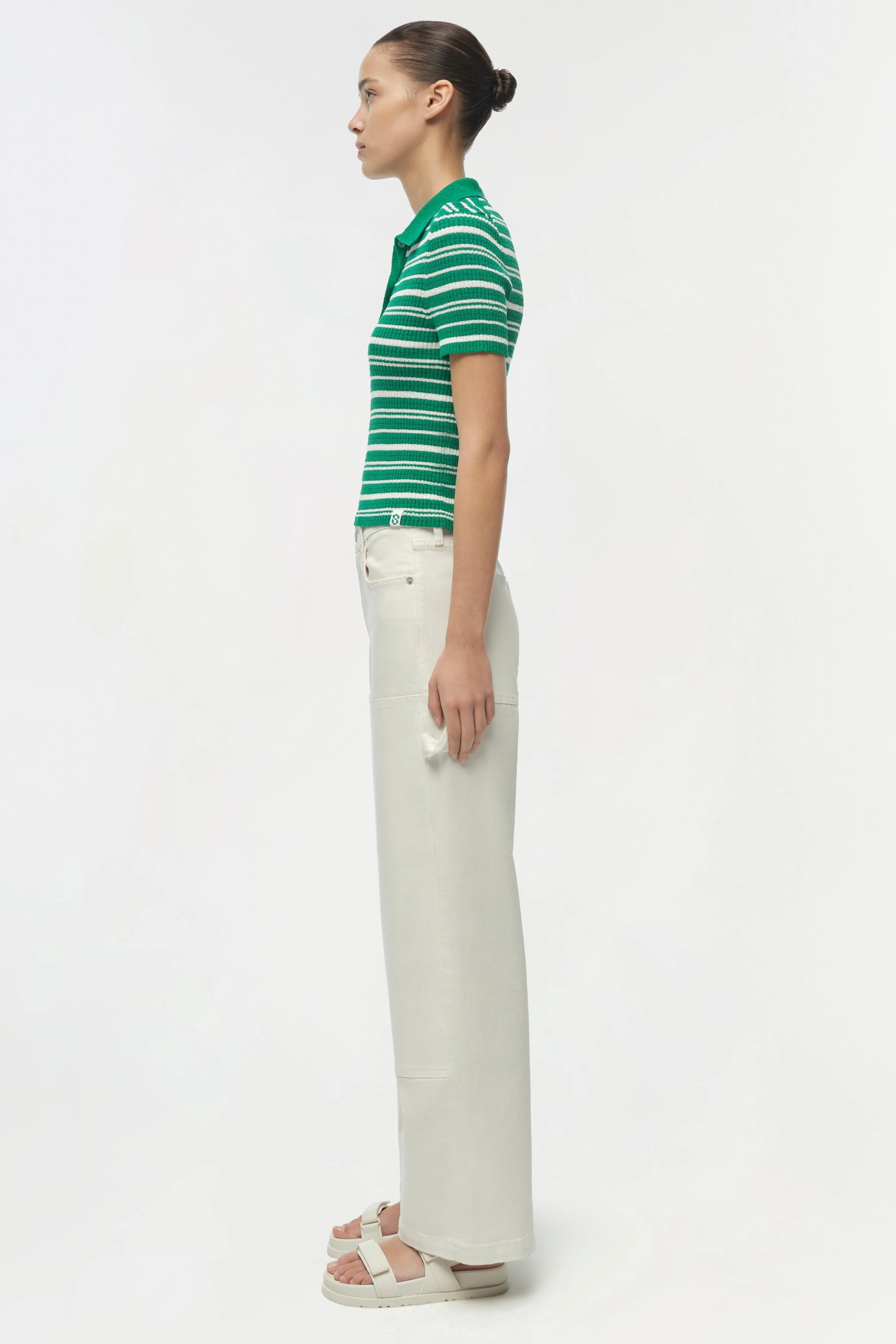 Simkhai - Xavier Denim Carpenter Pant - Image 4