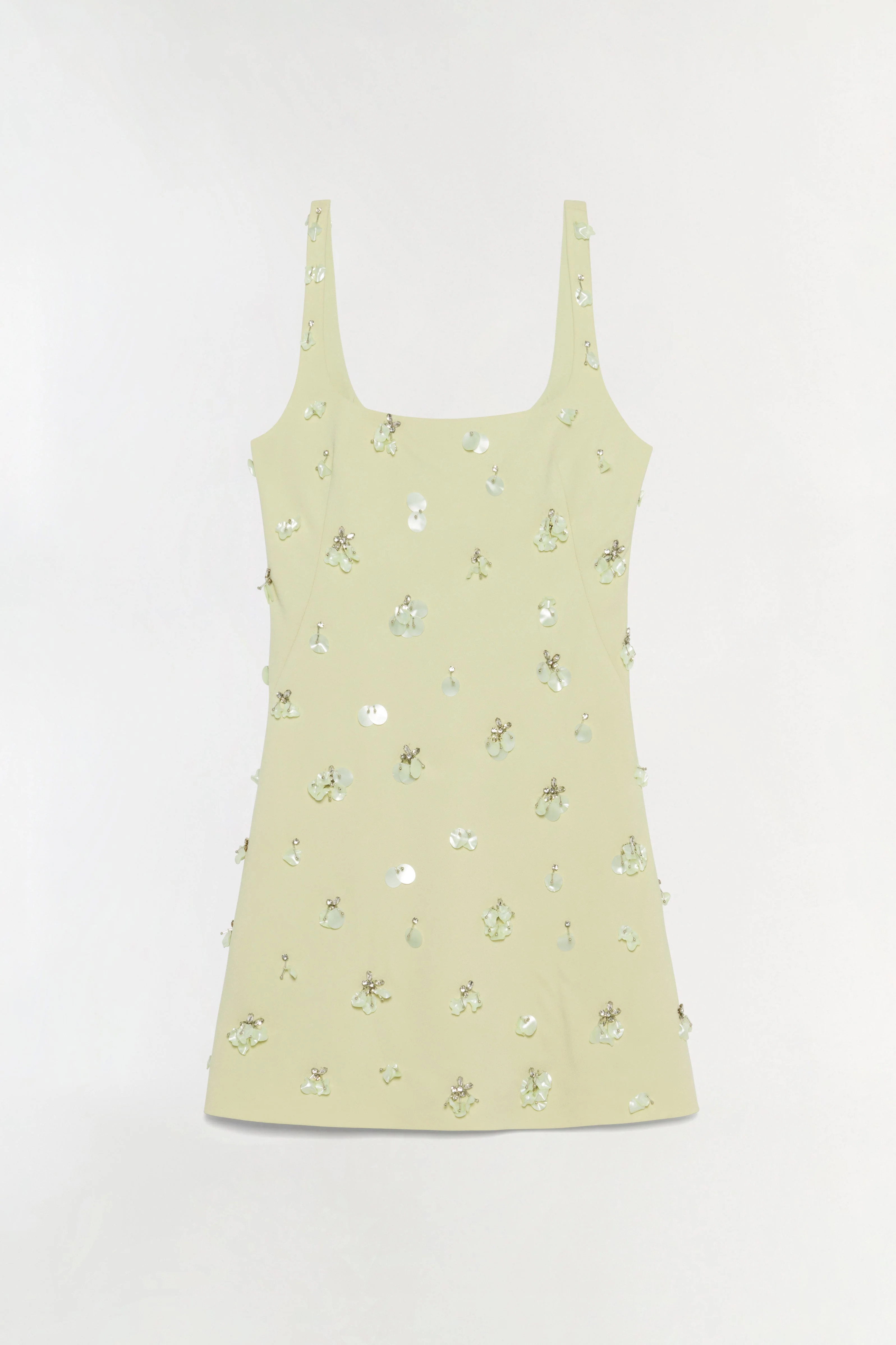 Simkhai - Ziva Embellished Crepe Mini Dress