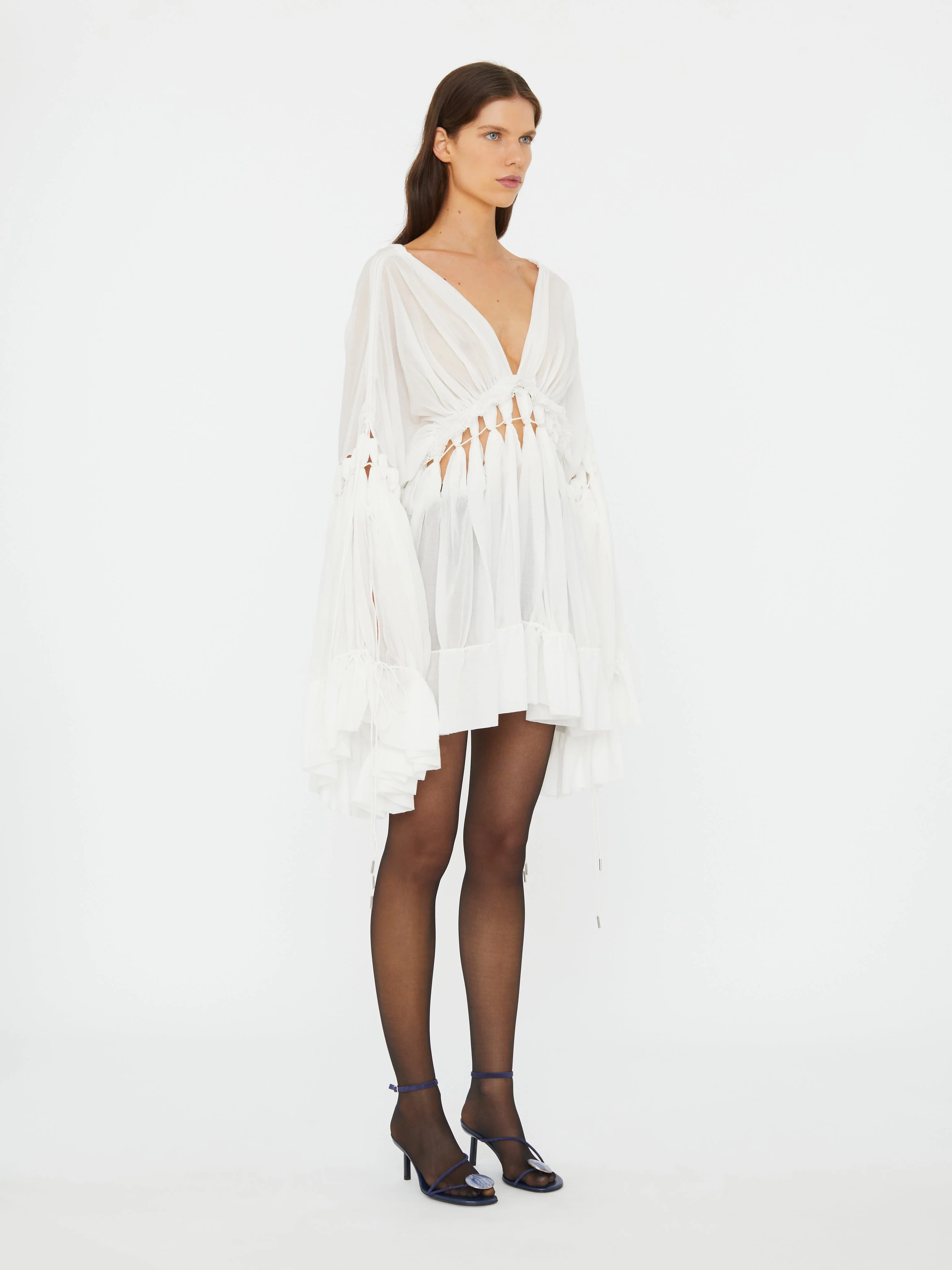Christopher Esber - Sirocco Cotton Muslin Dress - Image 3