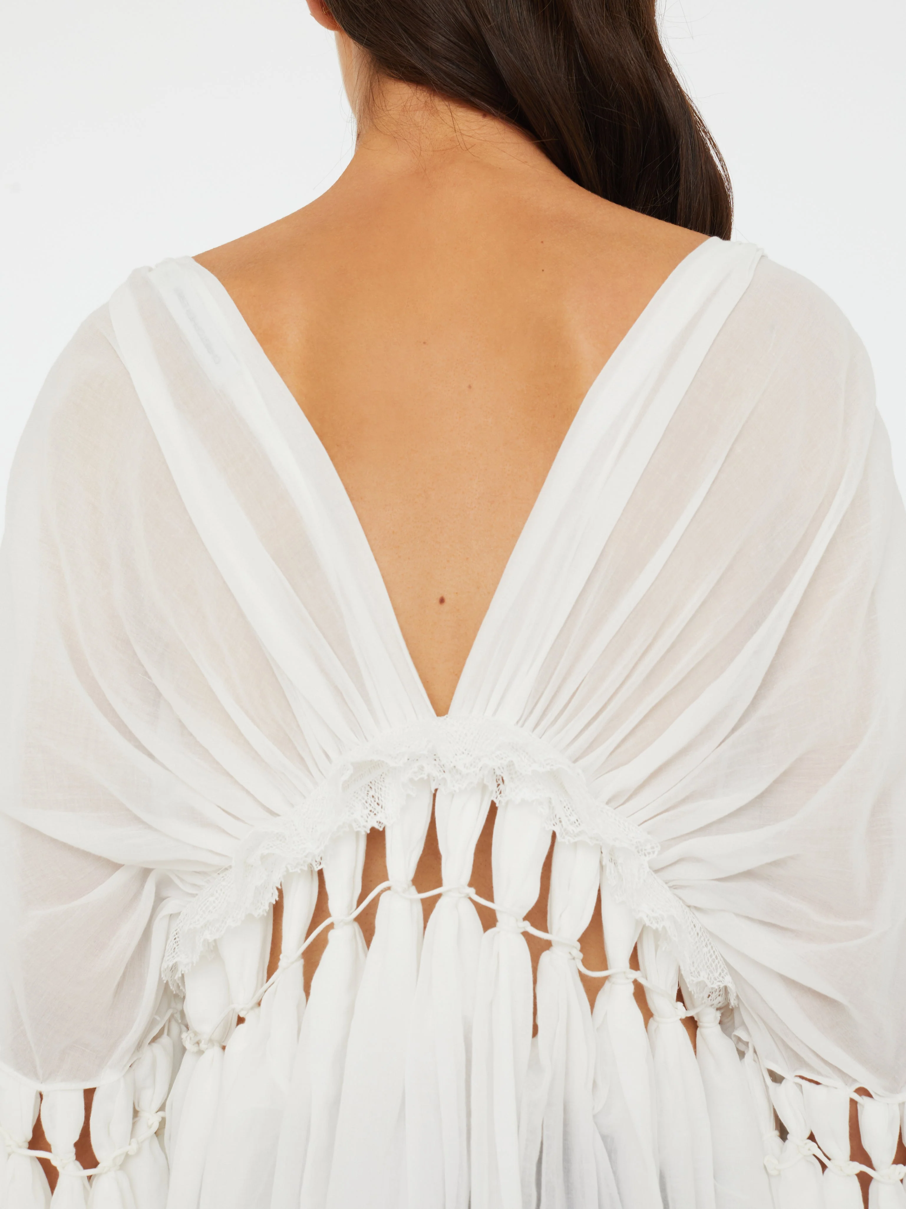Christopher Esber - Sirocco Cotton Muslin Dress - Image 5