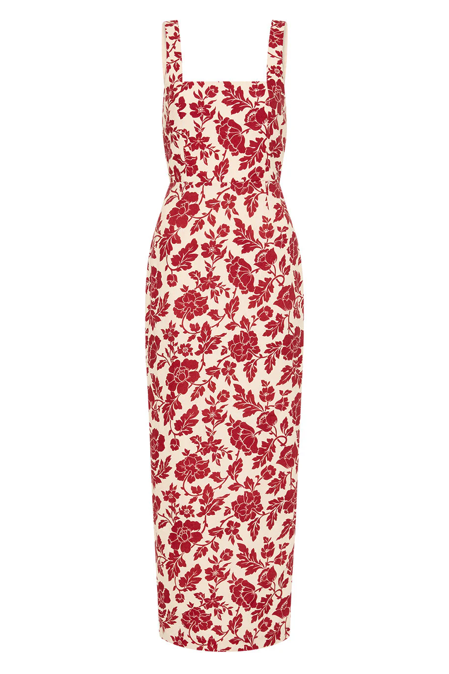 Posse - SKYLA COLUMN DRESS - SCARLET BLOOM - Image 6